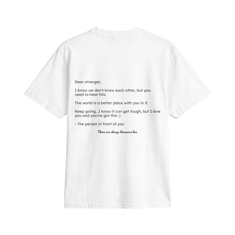 Stranger Letter #1 — Reasons2Live Tee | Limited Drop