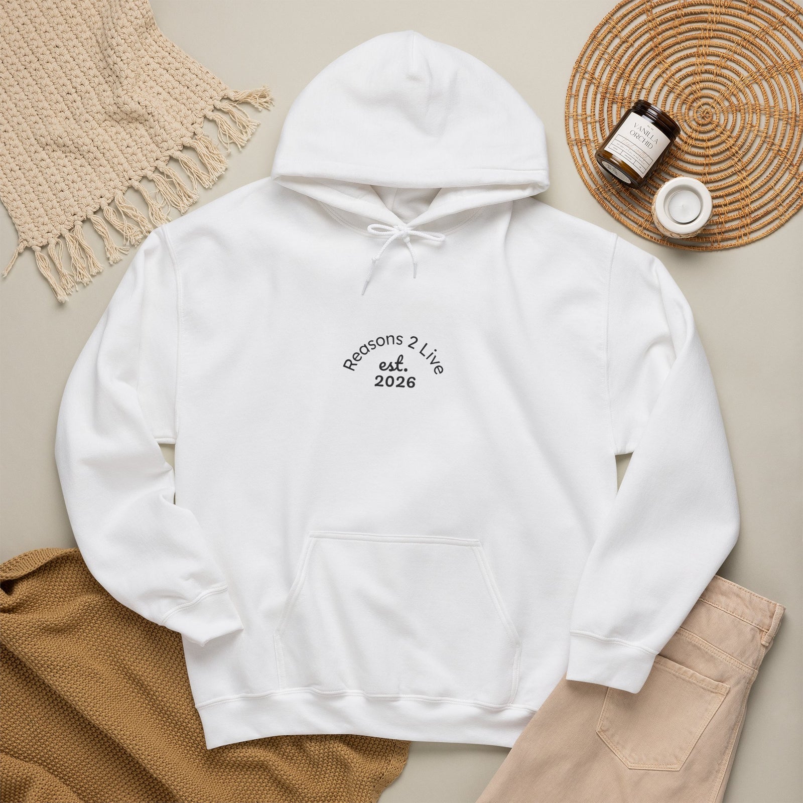 Stranger Letter #1 — Reasons2Live Hoodie | Limited Drop