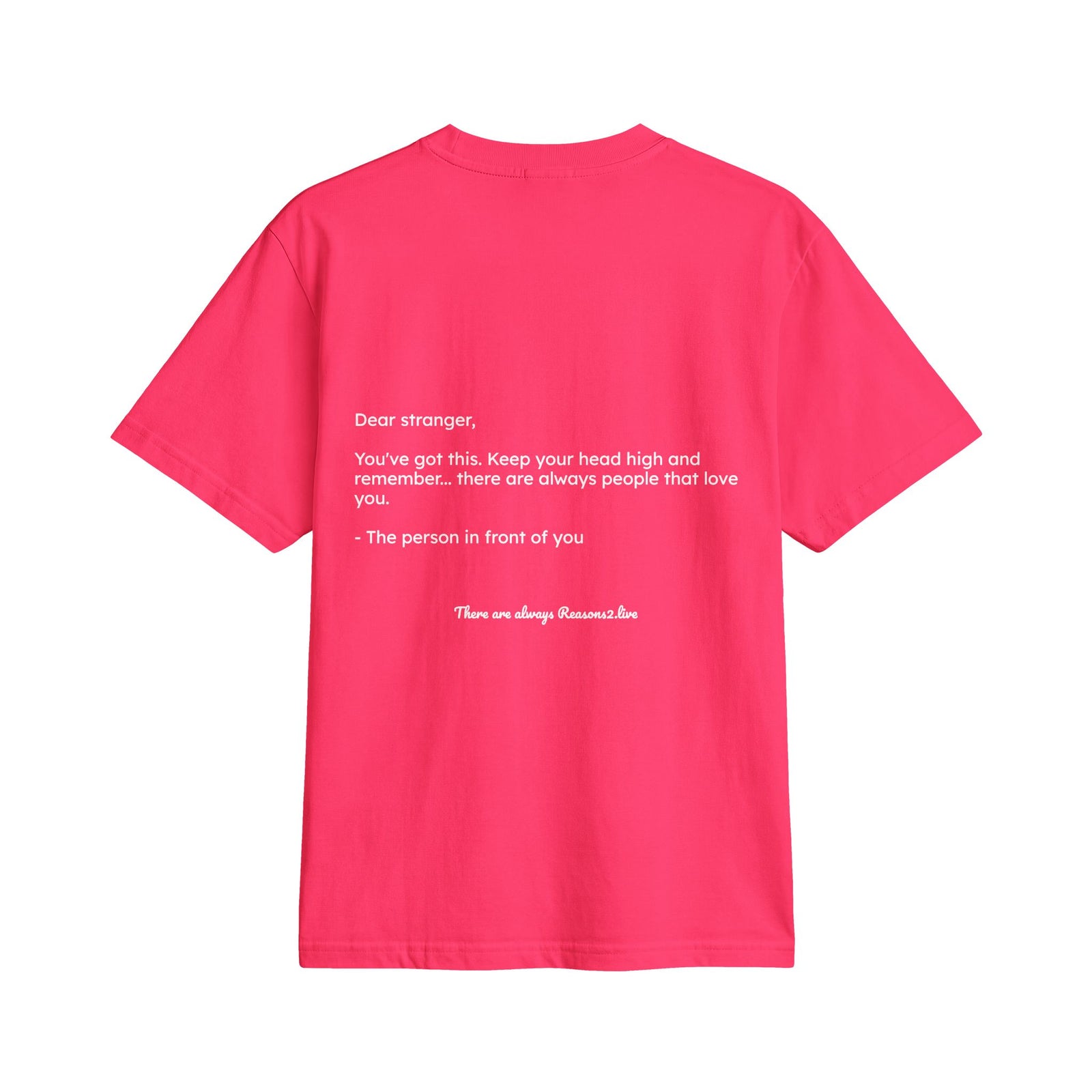 Stranger Letter #2 — Reasons2Live Tee | Limited Drop