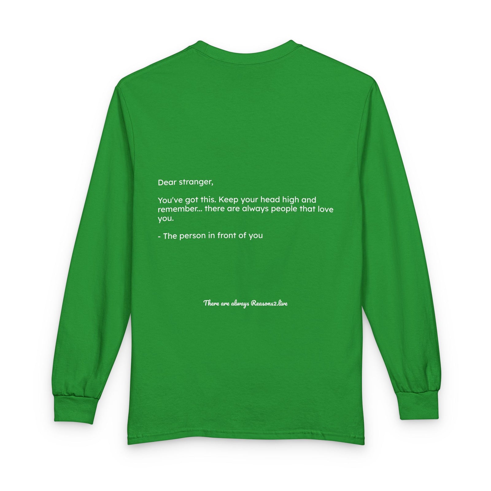 Stranger Letter #2 — Reasons2Live Long Sleeve Tee | Limited Drop
