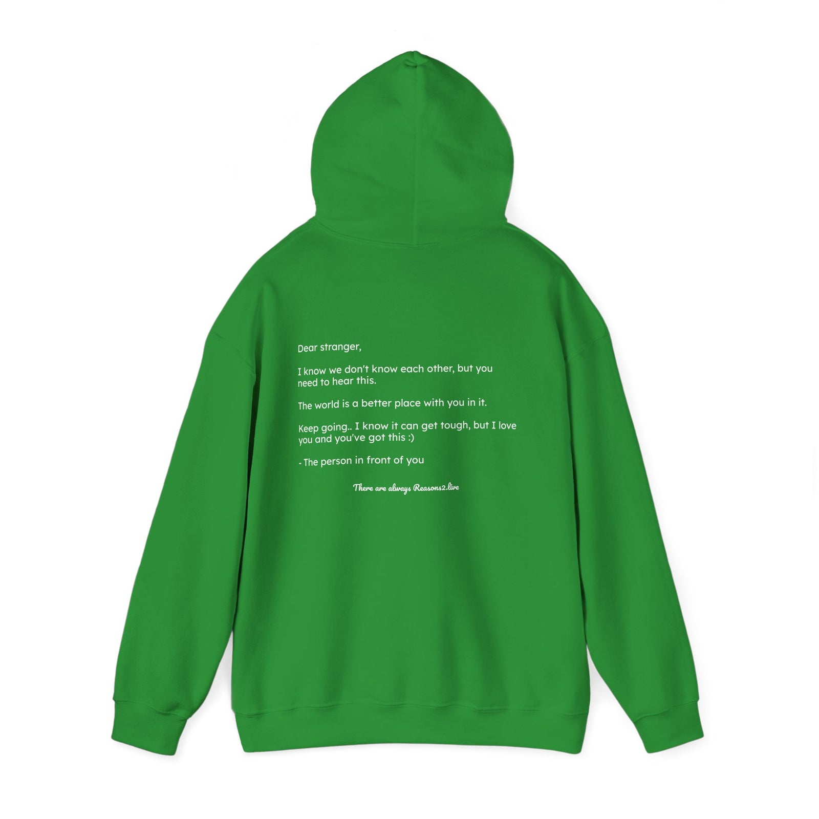 Stranger Letter #1 — Reasons2Live Hoodie | Limited Drop