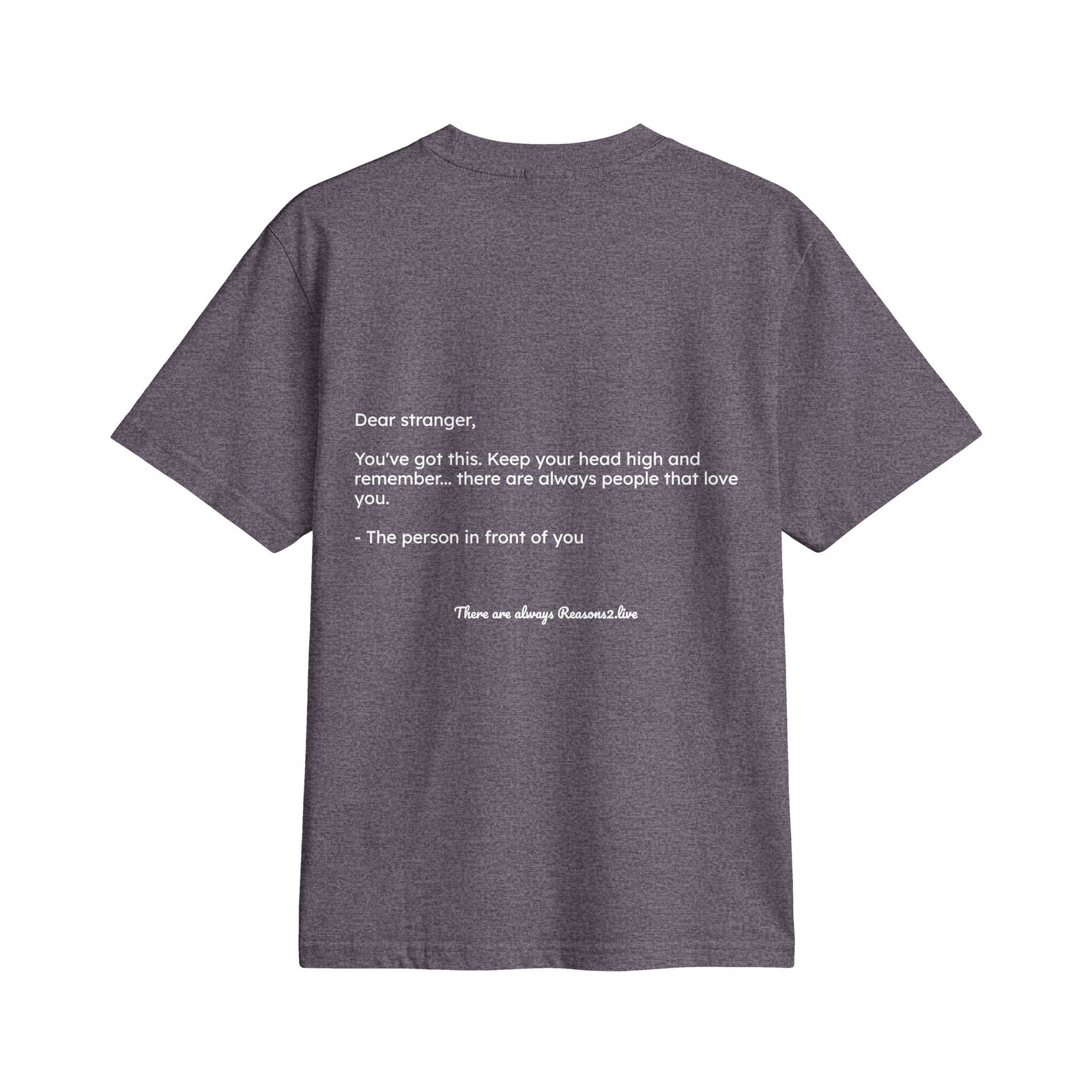 Stranger Letter #2 — Reasons2Live Tee | Limited Drop