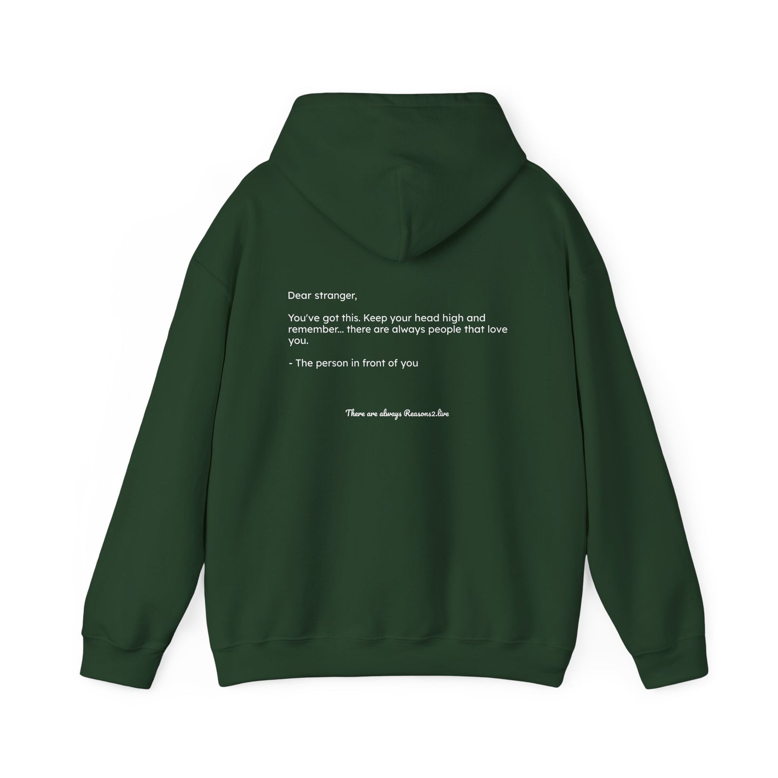 Stranger Letter #2 — Reasons2Live Hoodie | Limited Drop