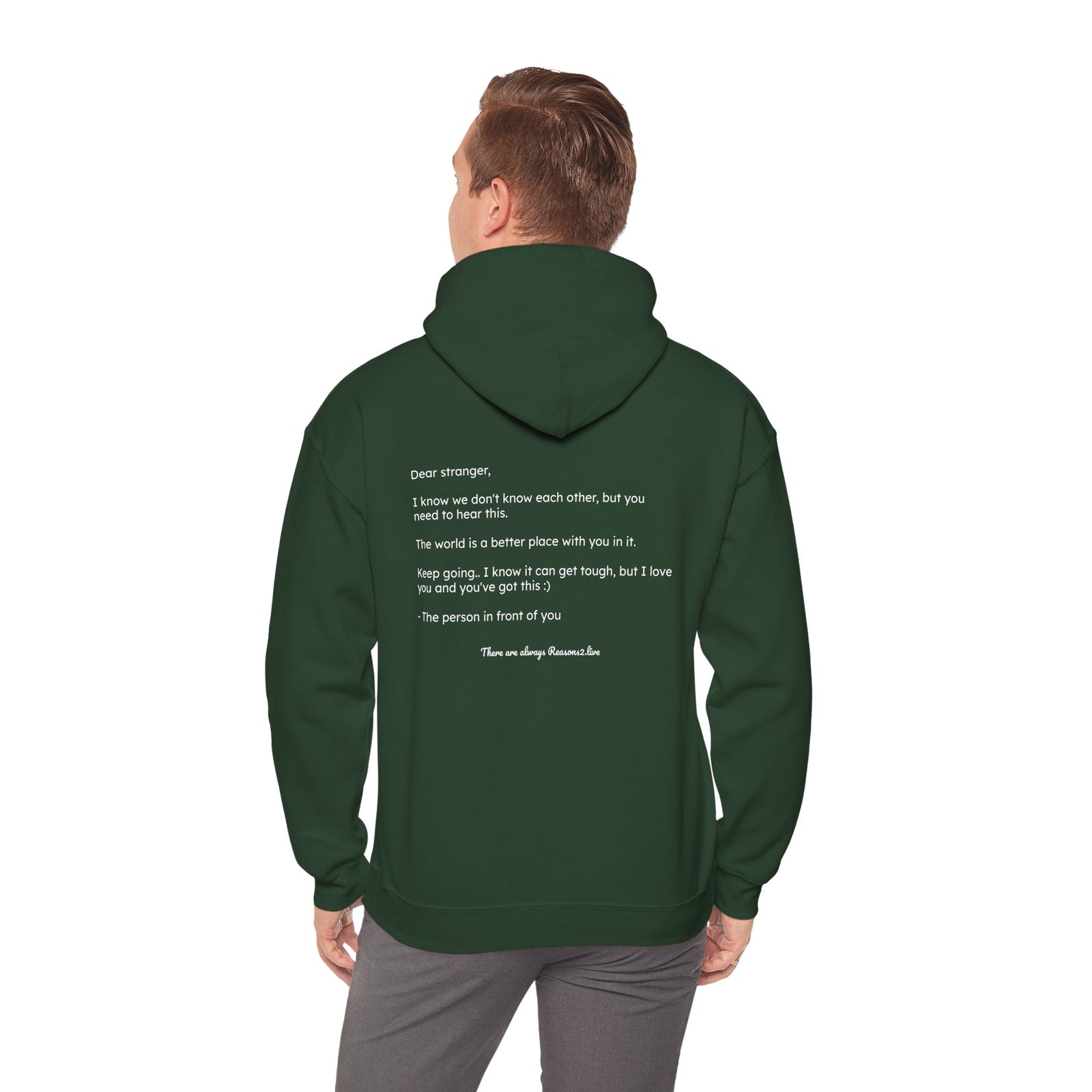Stranger Letter #1 — Reasons2Live Hoodie | Limited Drop