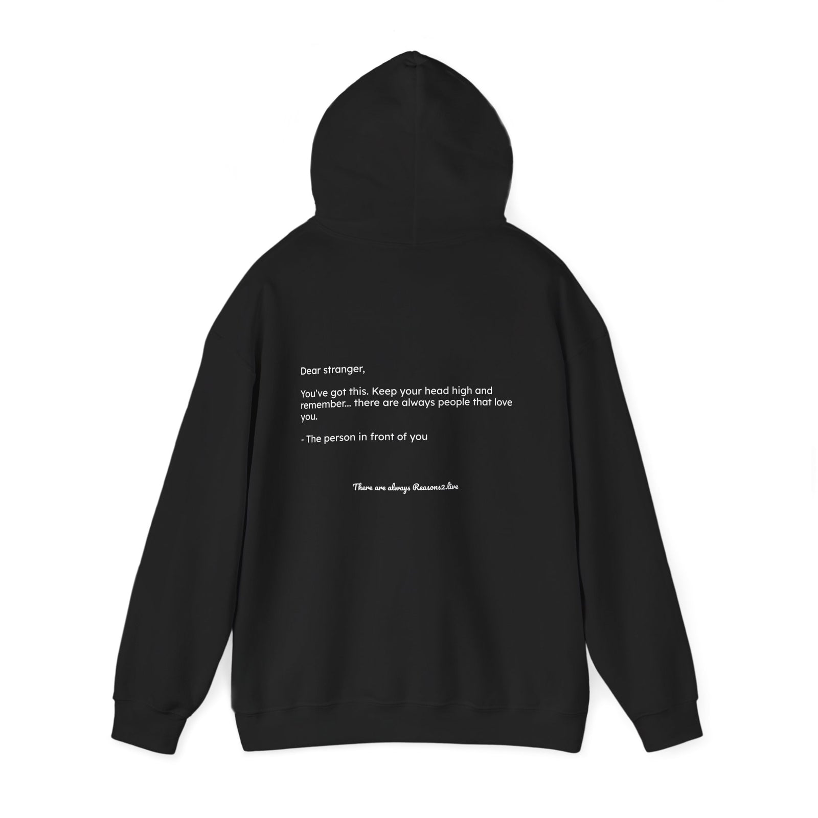 Stranger Letter #2 — Reasons2Live Hoodie | Limited Drop
