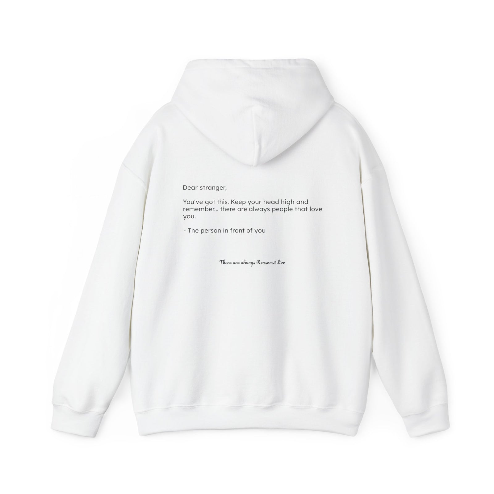 Stranger Letter #2 — Reasons2Live Hoodie | Limited Drop
