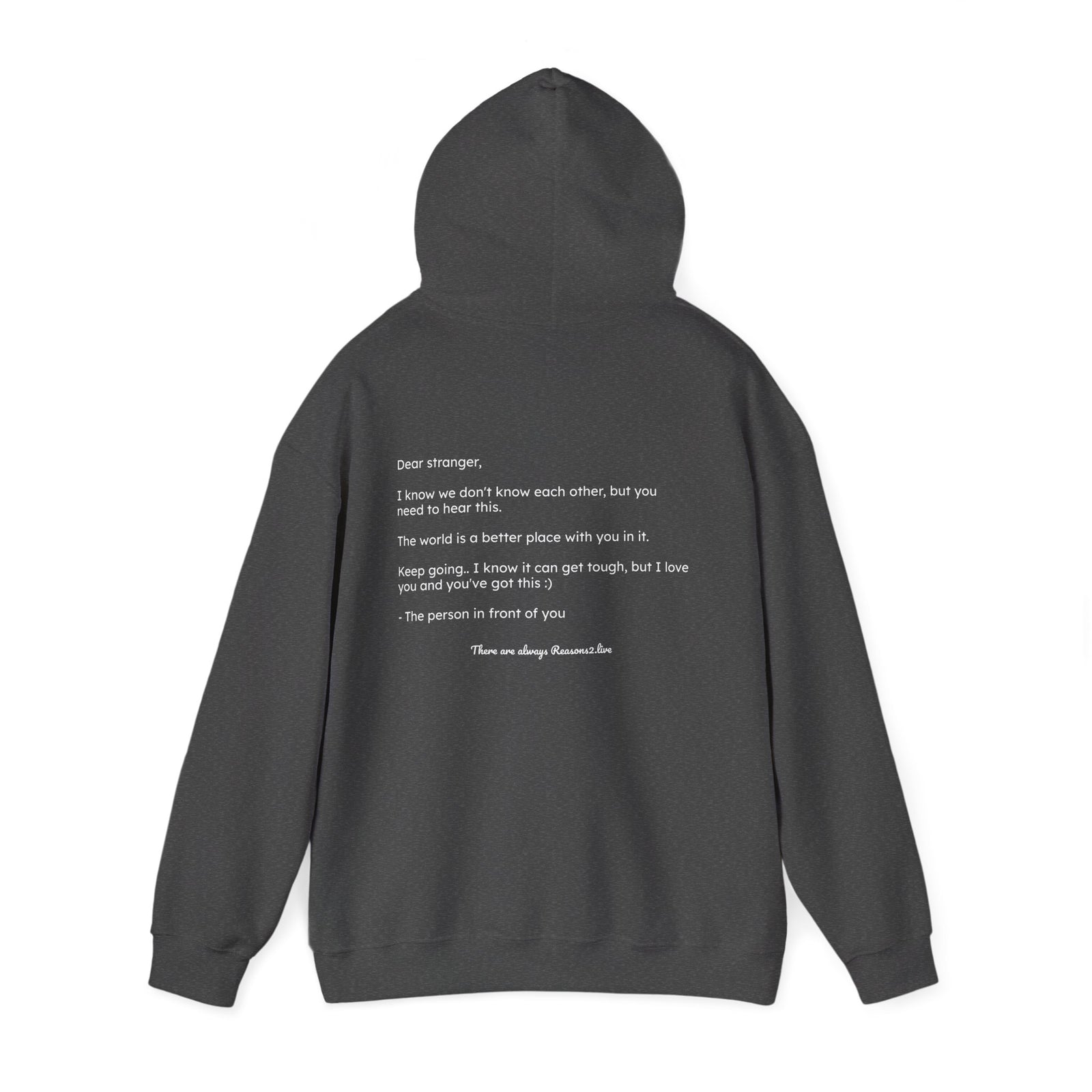 Stranger Letter #1 — Reasons2Live Hoodie | Limited Drop