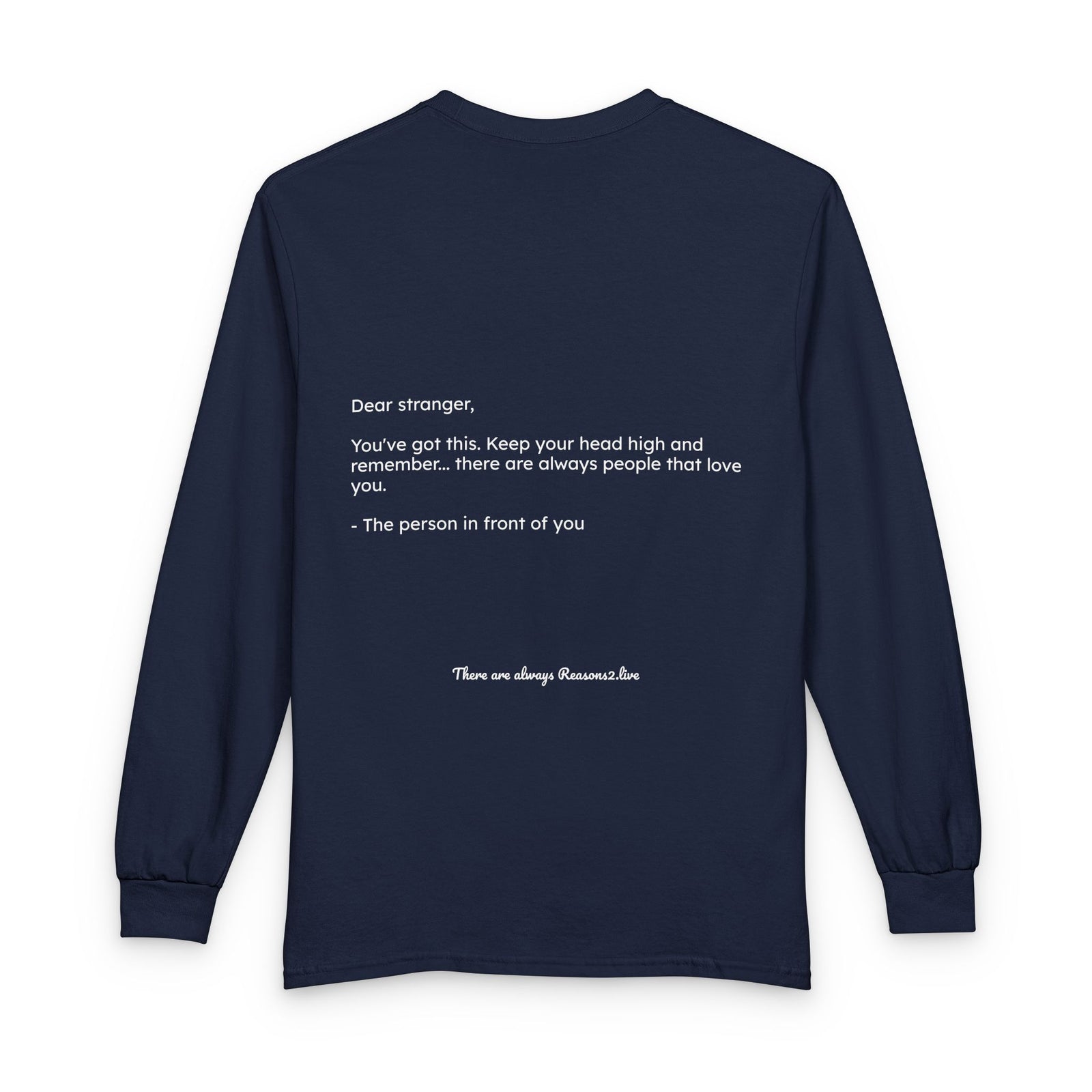 Stranger Letter #2 — Reasons2Live Long Sleeve Tee | Limited Drop