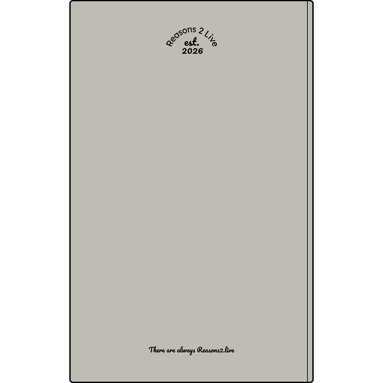 Stranger Letter #2 — Reasons2Live Quote Journal | Limited Monthly Drop