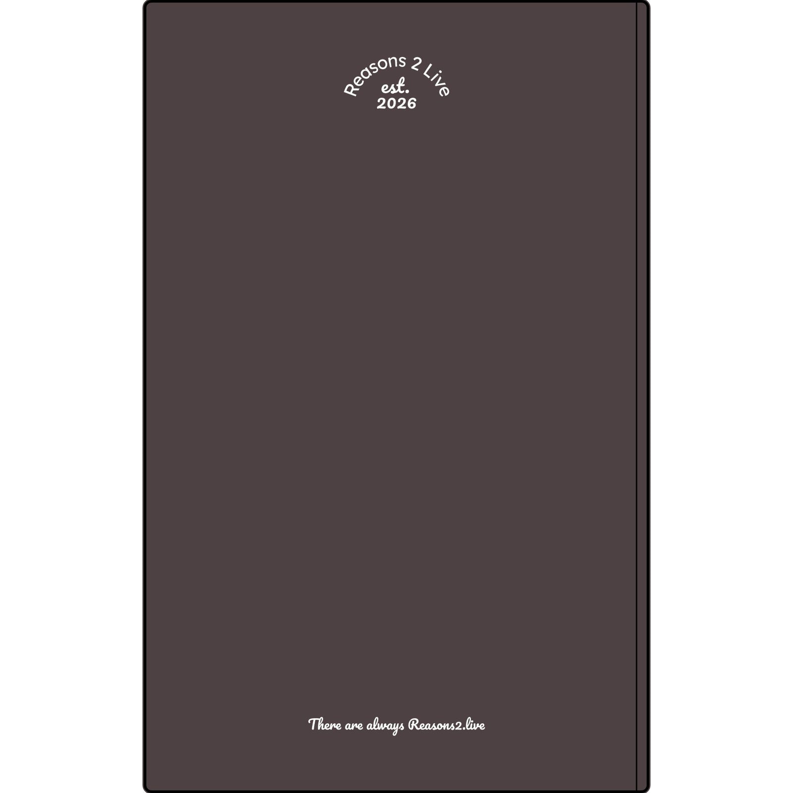 Stranger Letter #1 — Reasons2Live Quote Journal | Limited Monthly Drop