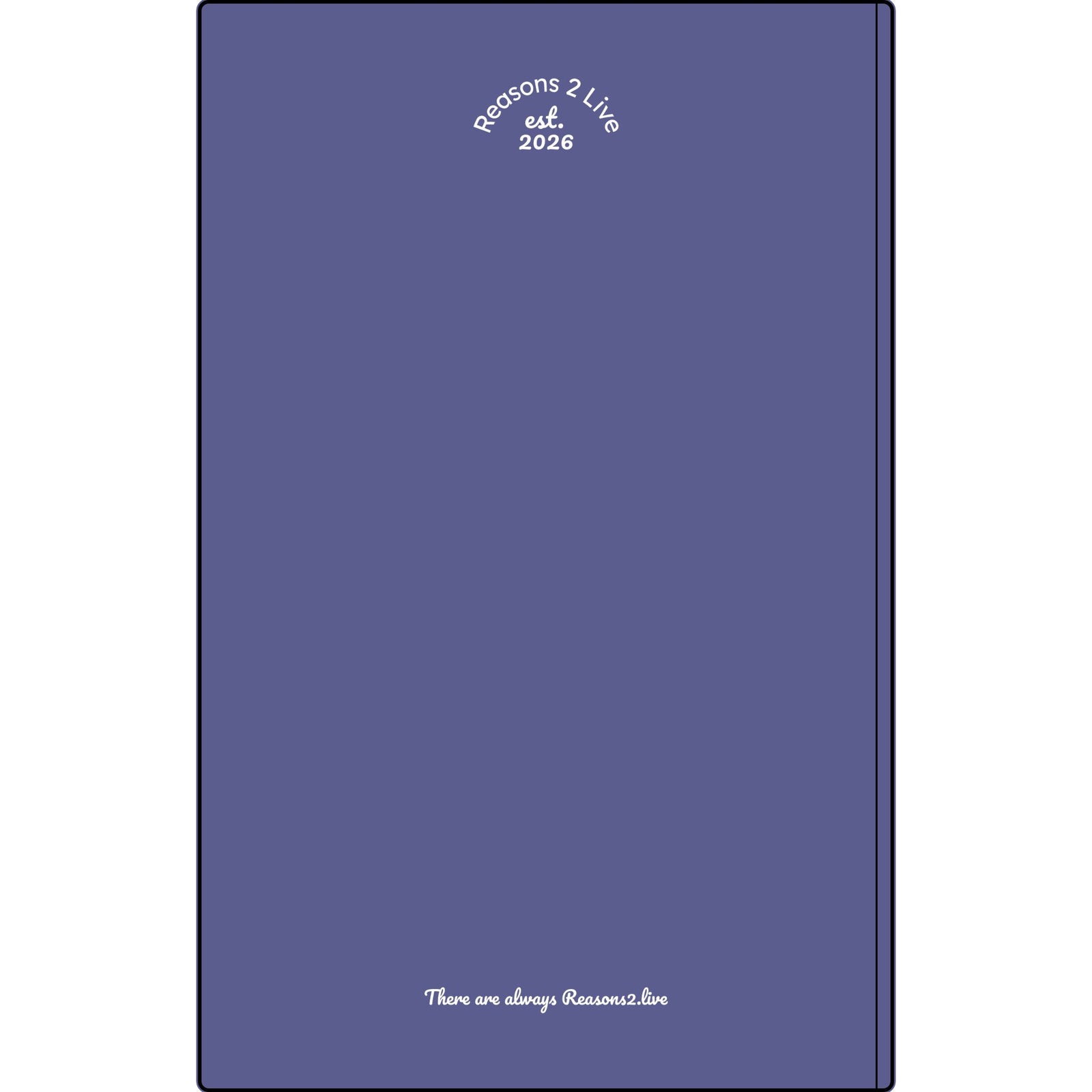 Stranger Letter #1 — Reasons2Live Quote Journal | Limited Monthly Drop
