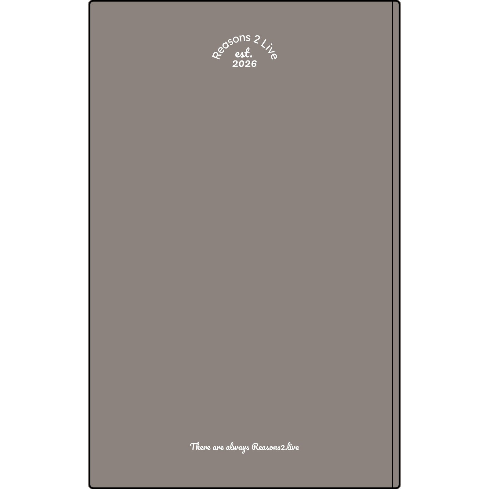 Stranger Letter #1 — Reasons2Live Quote Journal | Limited Monthly Drop