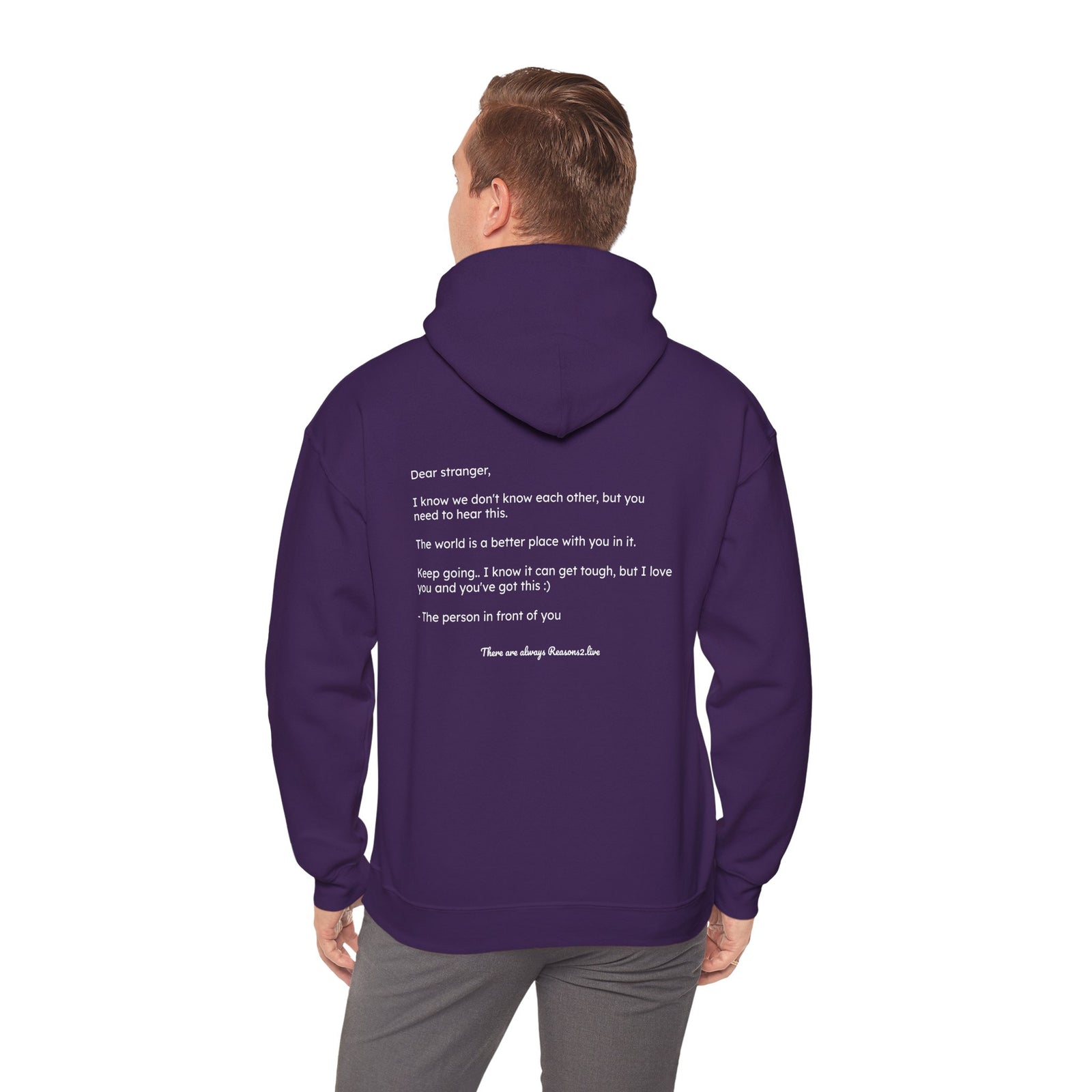Stranger Letter #1 — Reasons2Live Hoodie | Limited Drop