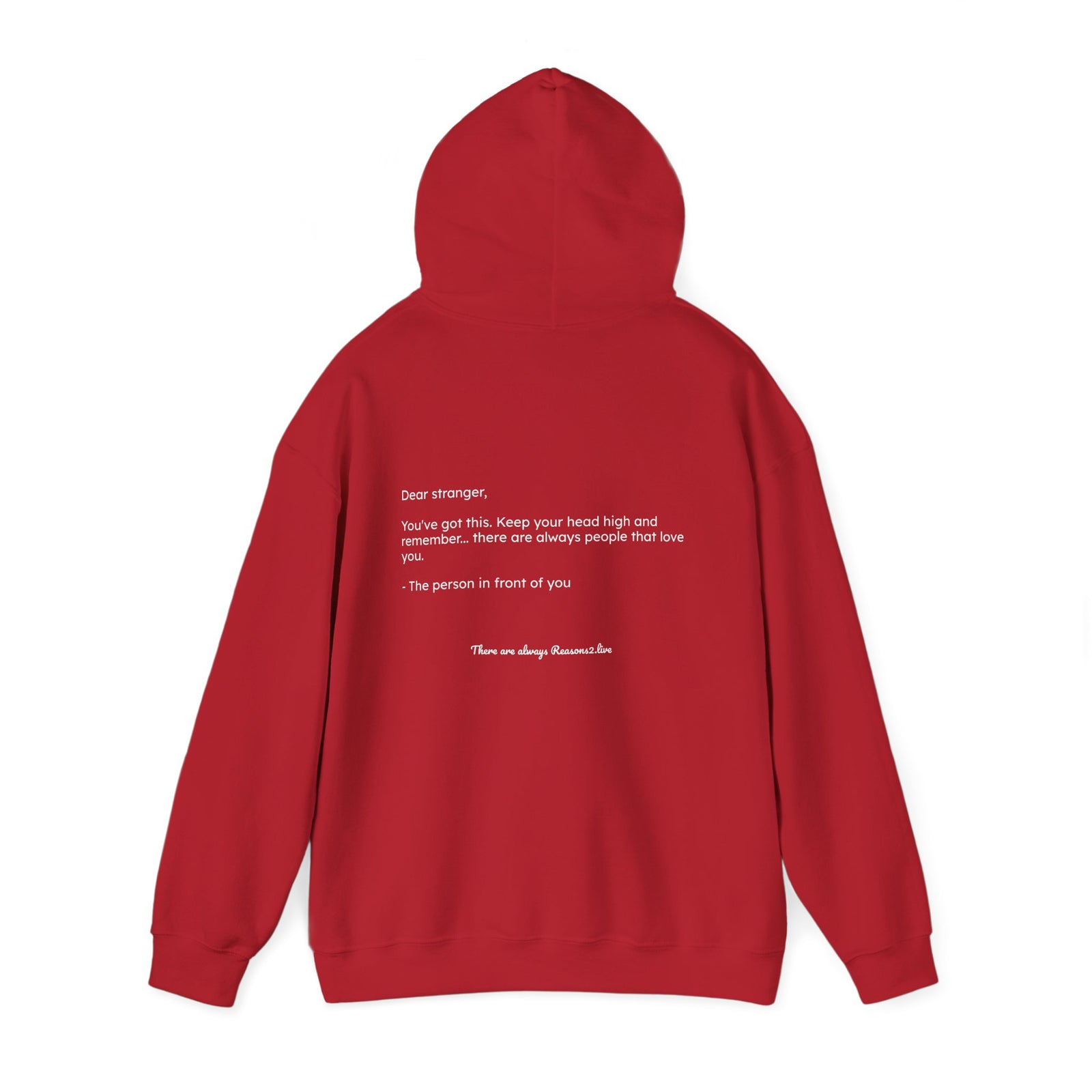 Stranger Letter #2 — Reasons2Live Hoodie | Limited Drop