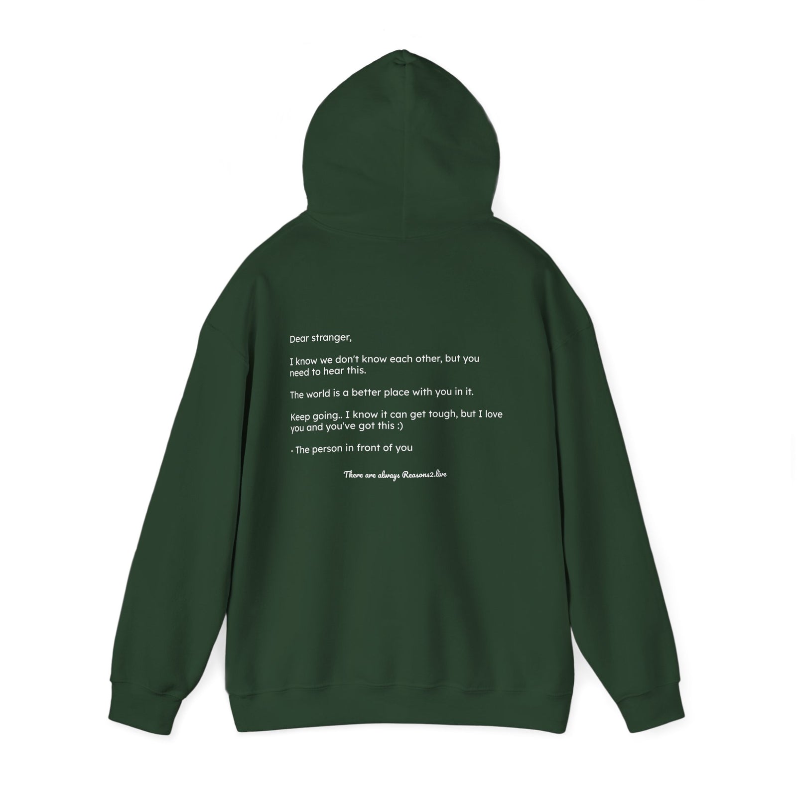 Stranger Letter #1 — Reasons2Live Hoodie | Limited Drop