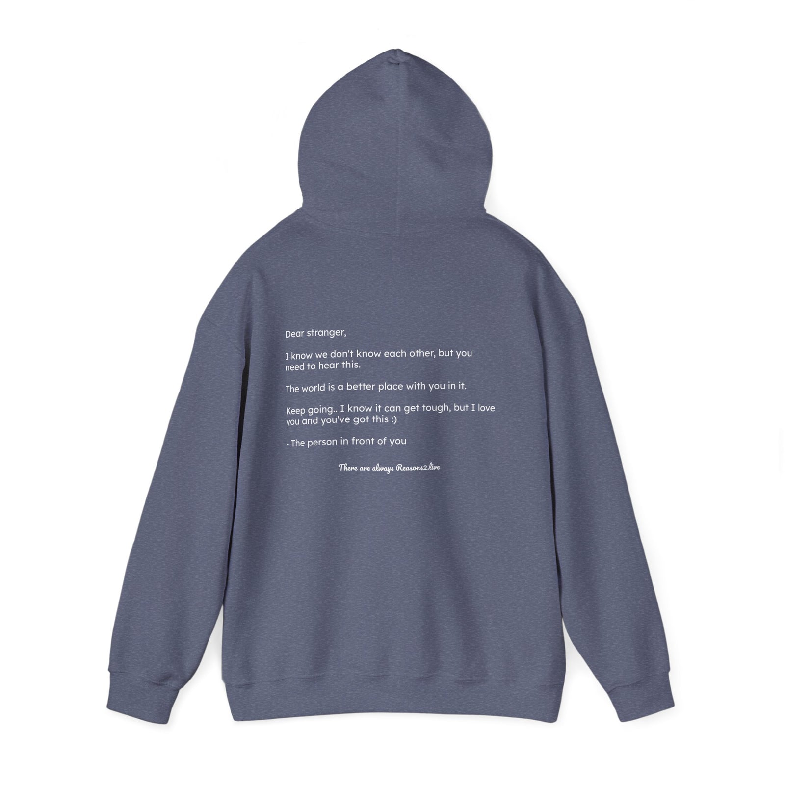 Stranger Letter #1 — Reasons2Live Hoodie | Limited Drop
