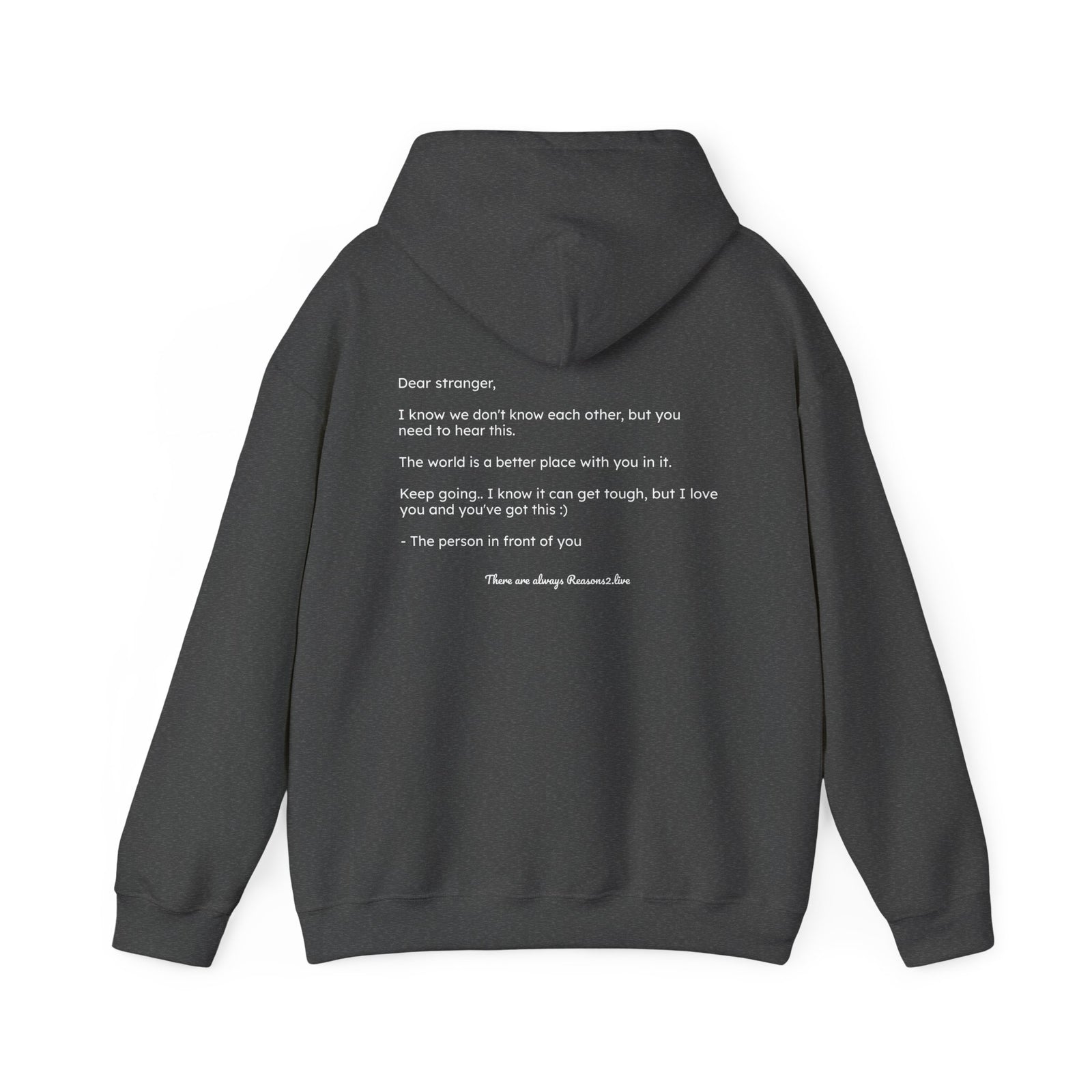 Stranger Letter #1 — Reasons2Live Hoodie | Limited Drop