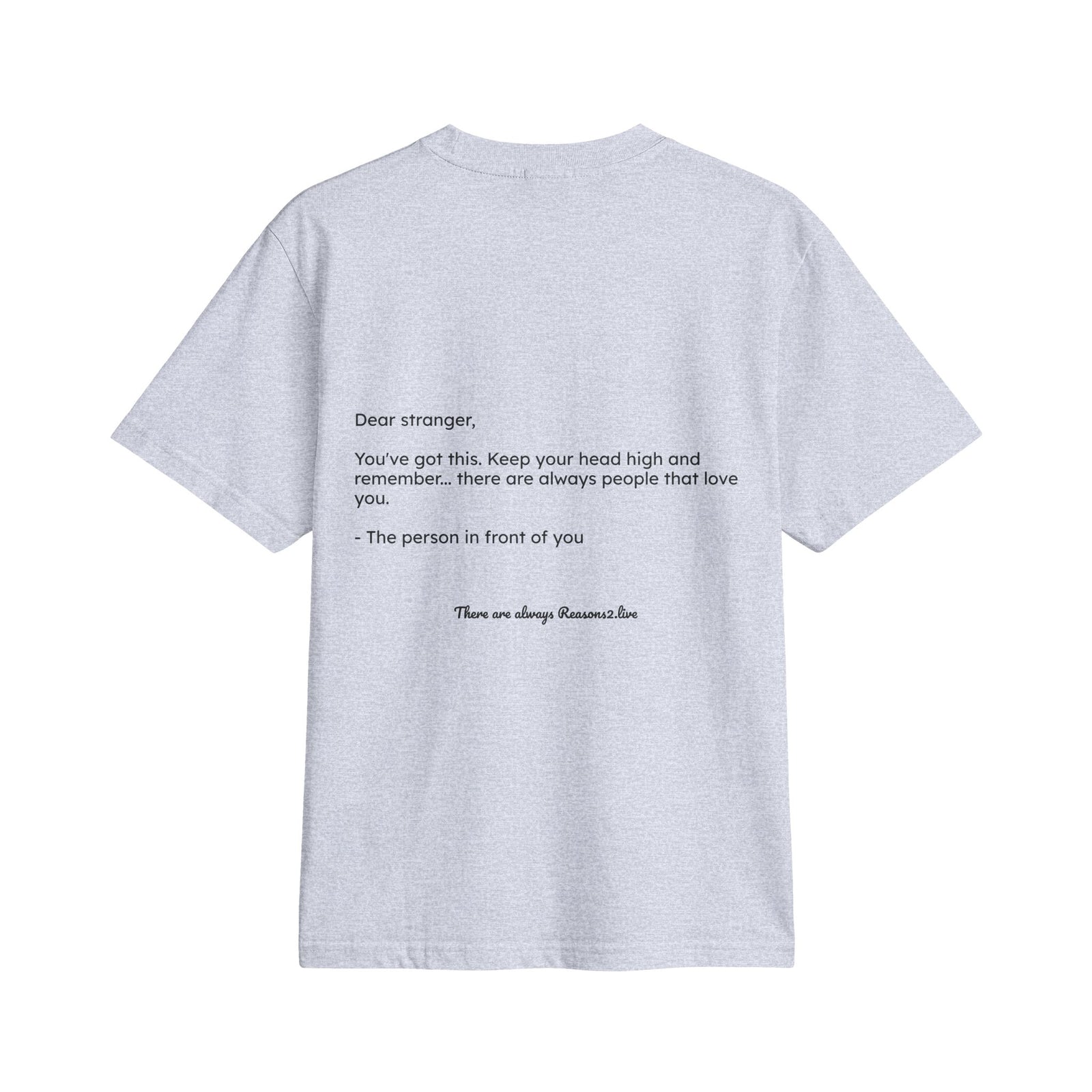 Stranger Letter #2 — Reasons2Live Tee | Limited Drop