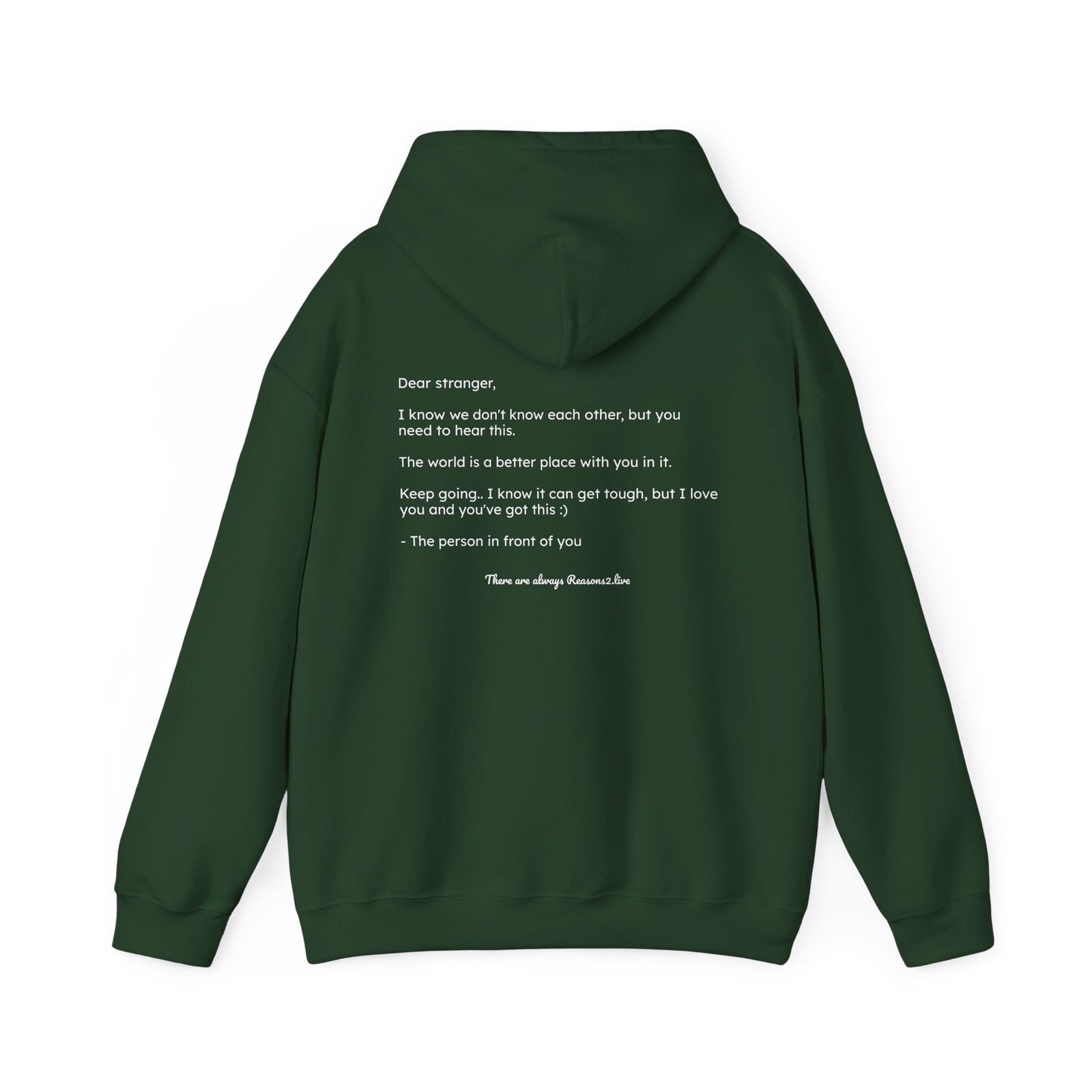 Stranger Letter #1 — Reasons2Live Hoodie | Limited Drop