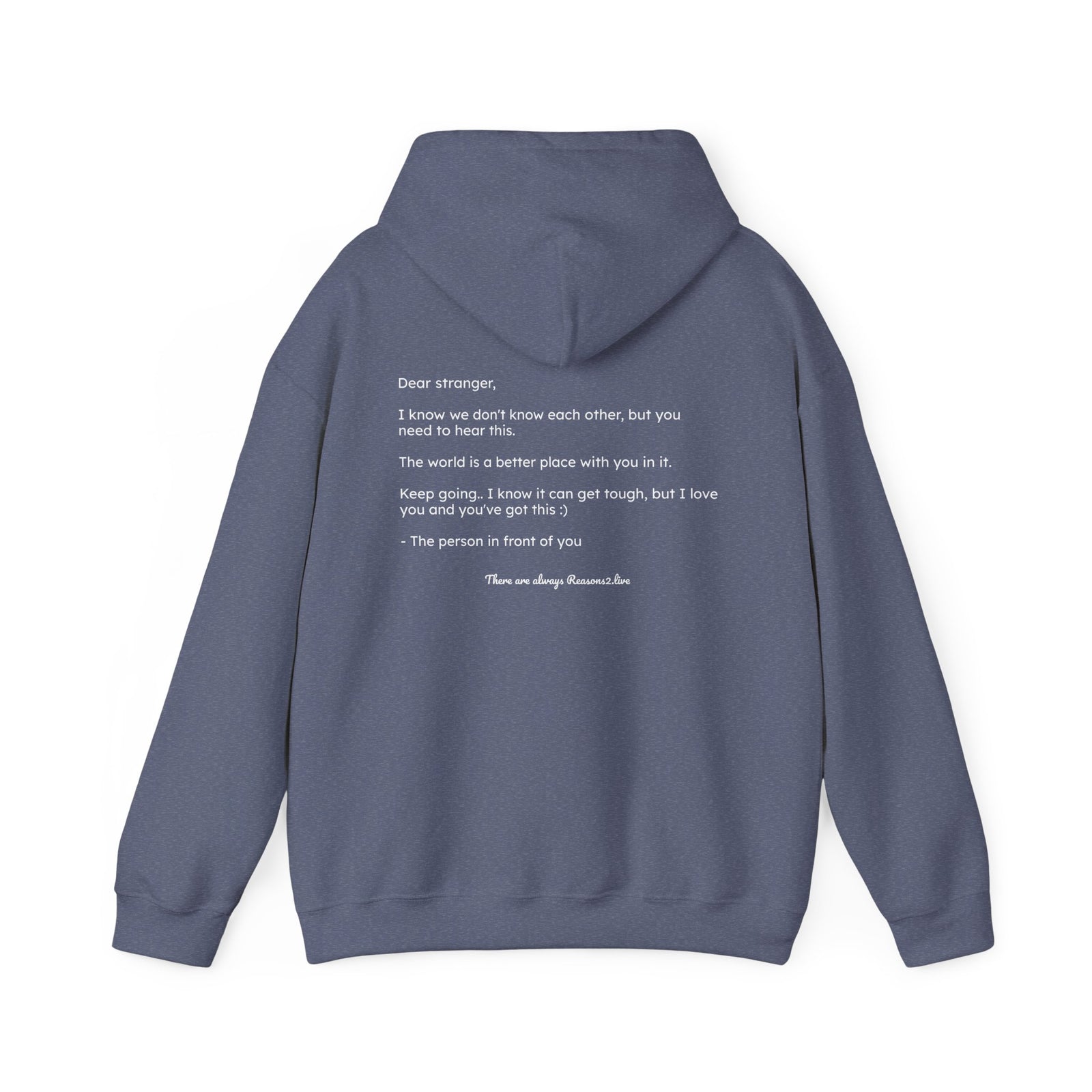 Stranger Letter #1 — Reasons2Live Hoodie | Limited Drop
