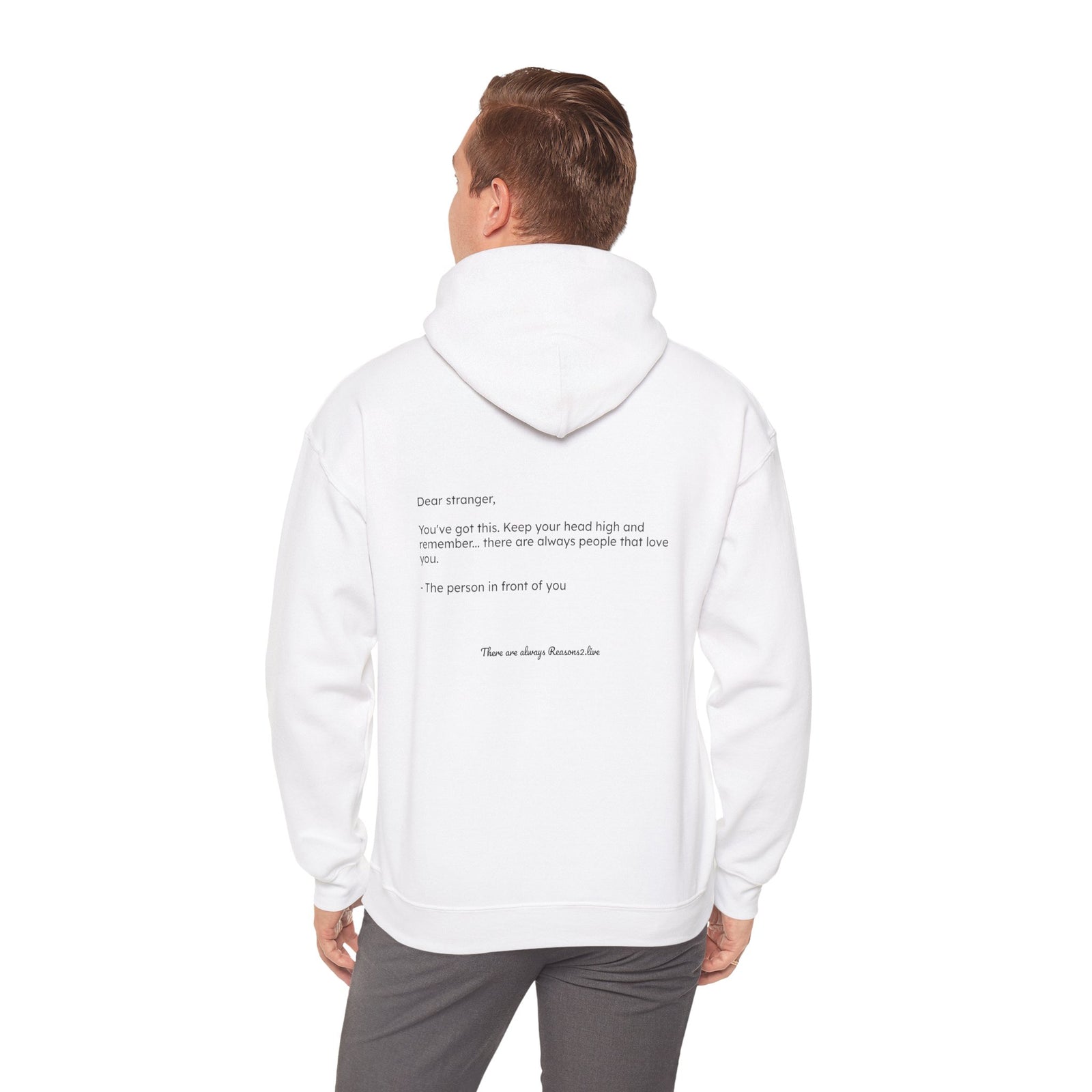 Stranger Letter #2 — Reasons2Live Hoodie | Limited Drop