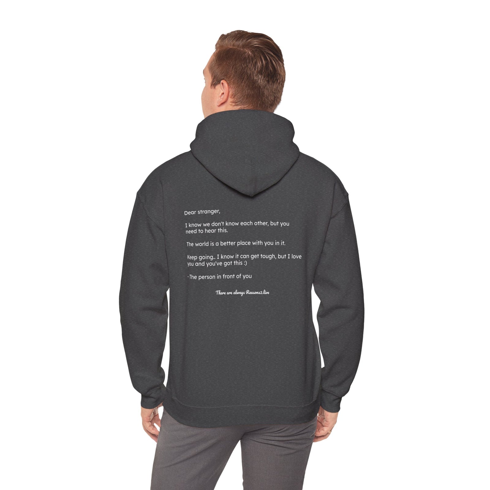 Stranger Letter #1 — Reasons2Live Hoodie | Limited Drop