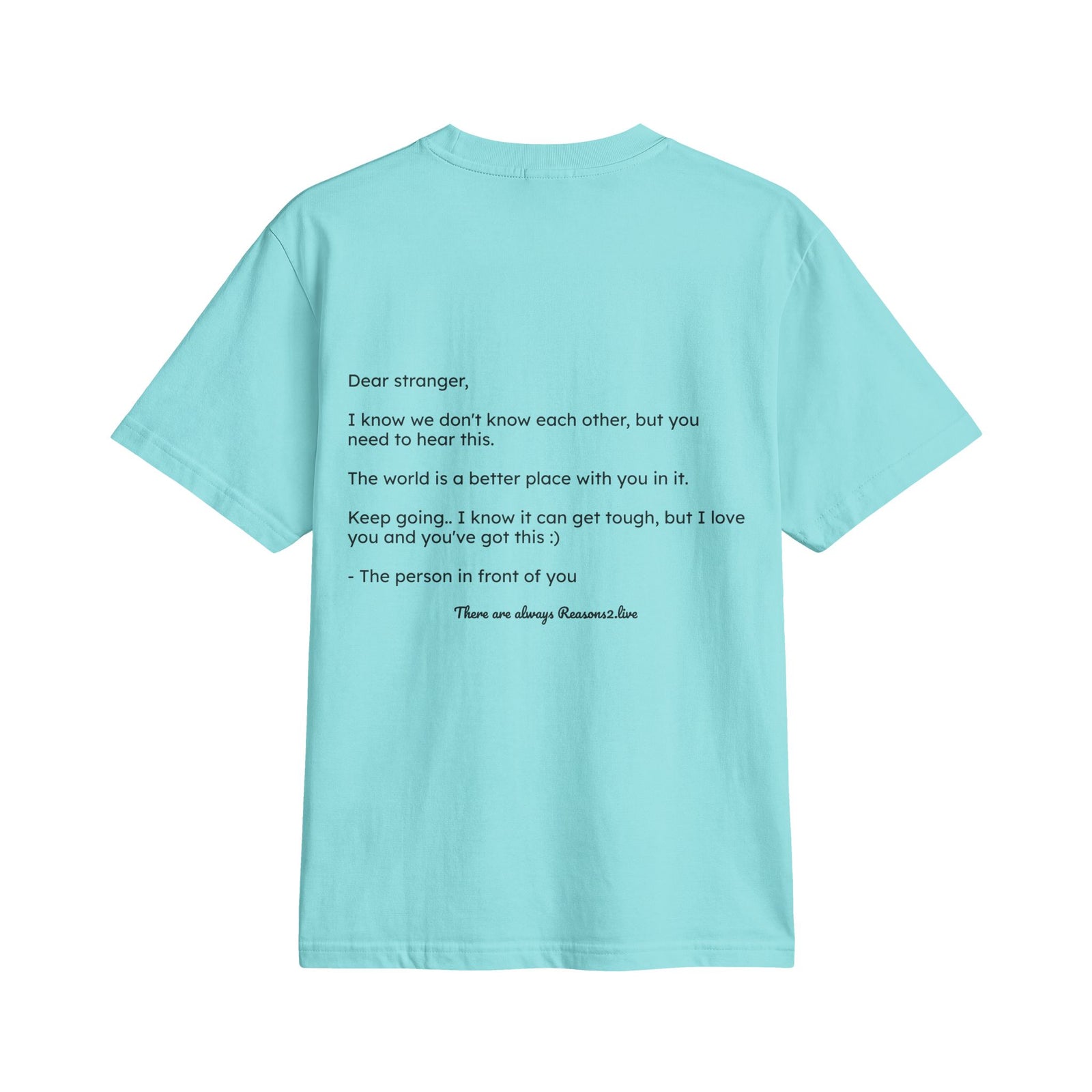 Stranger Letter #1 — Reasons2Live Tee | Limited Drop