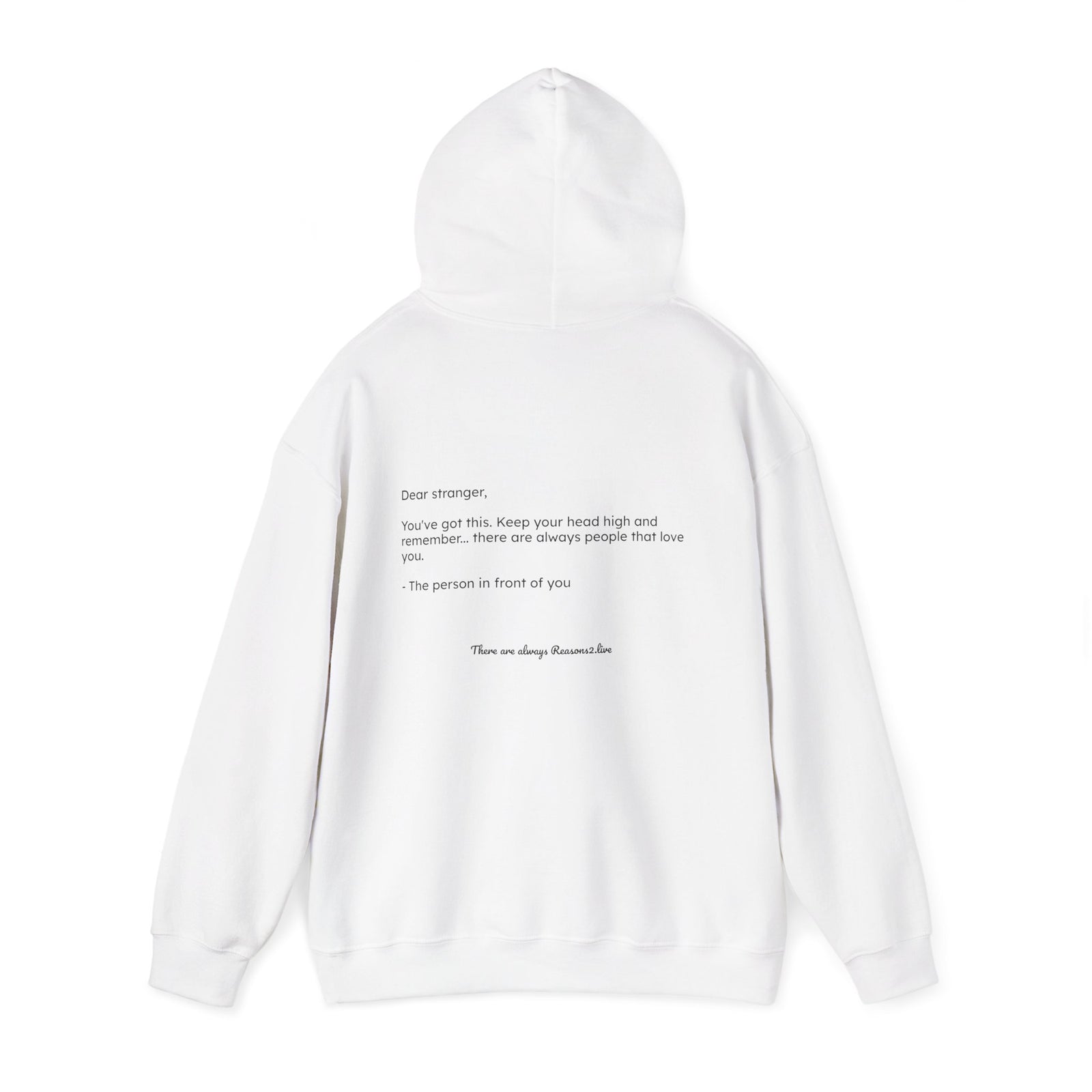 Stranger Letter #2 — Reasons2Live Hoodie | Limited Drop