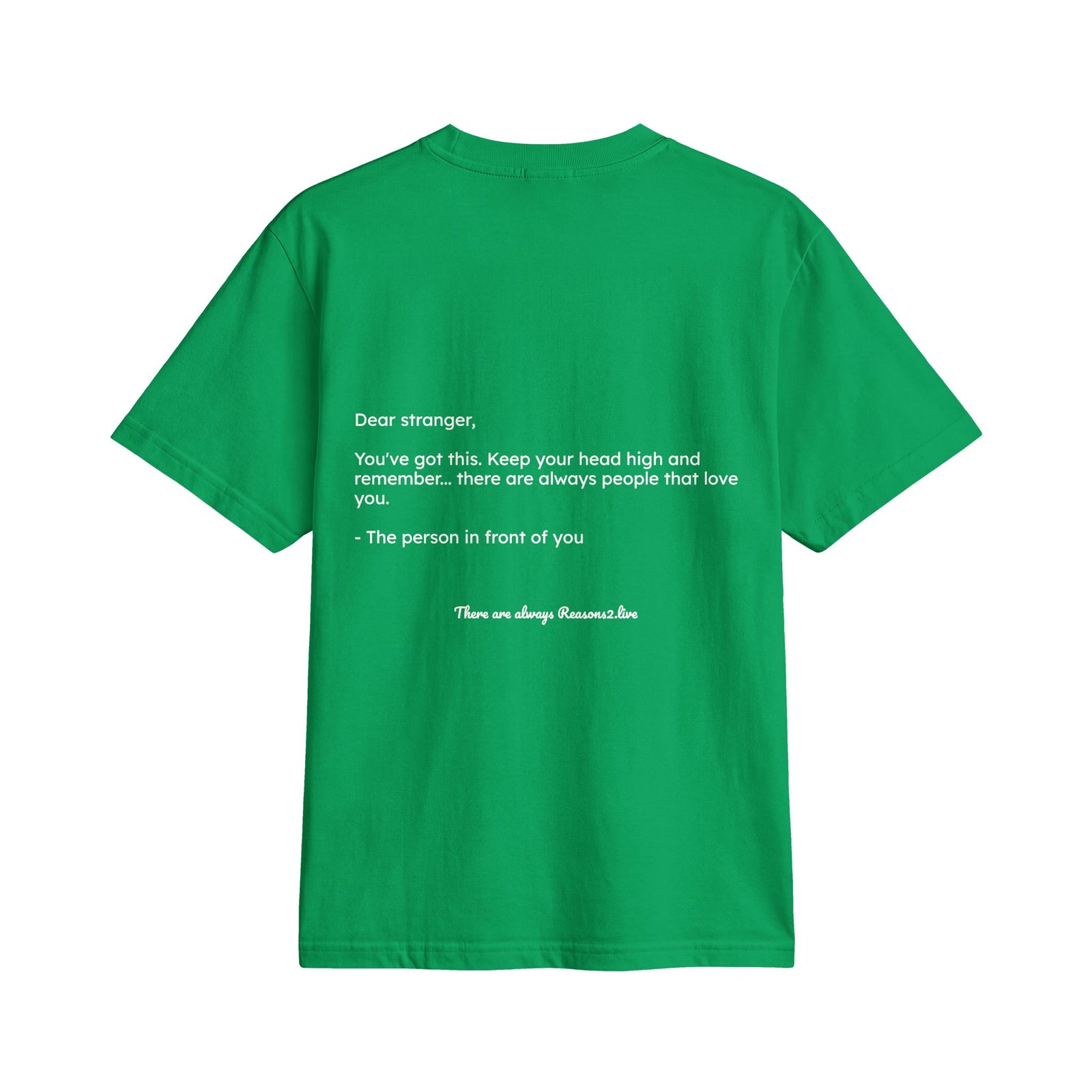Stranger Letter #2 — Reasons2Live Tee | Limited Drop