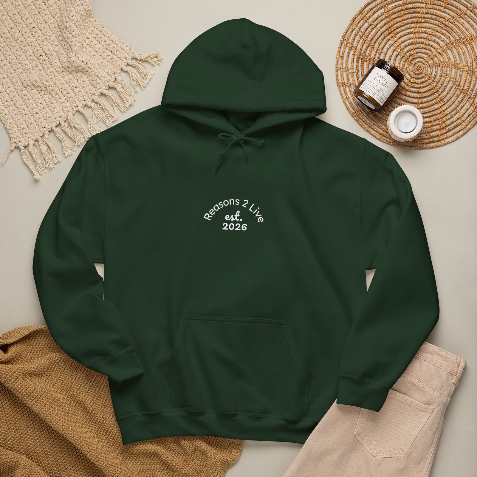 Stranger Letter #1 — Reasons2Live Hoodie | Limited Drop