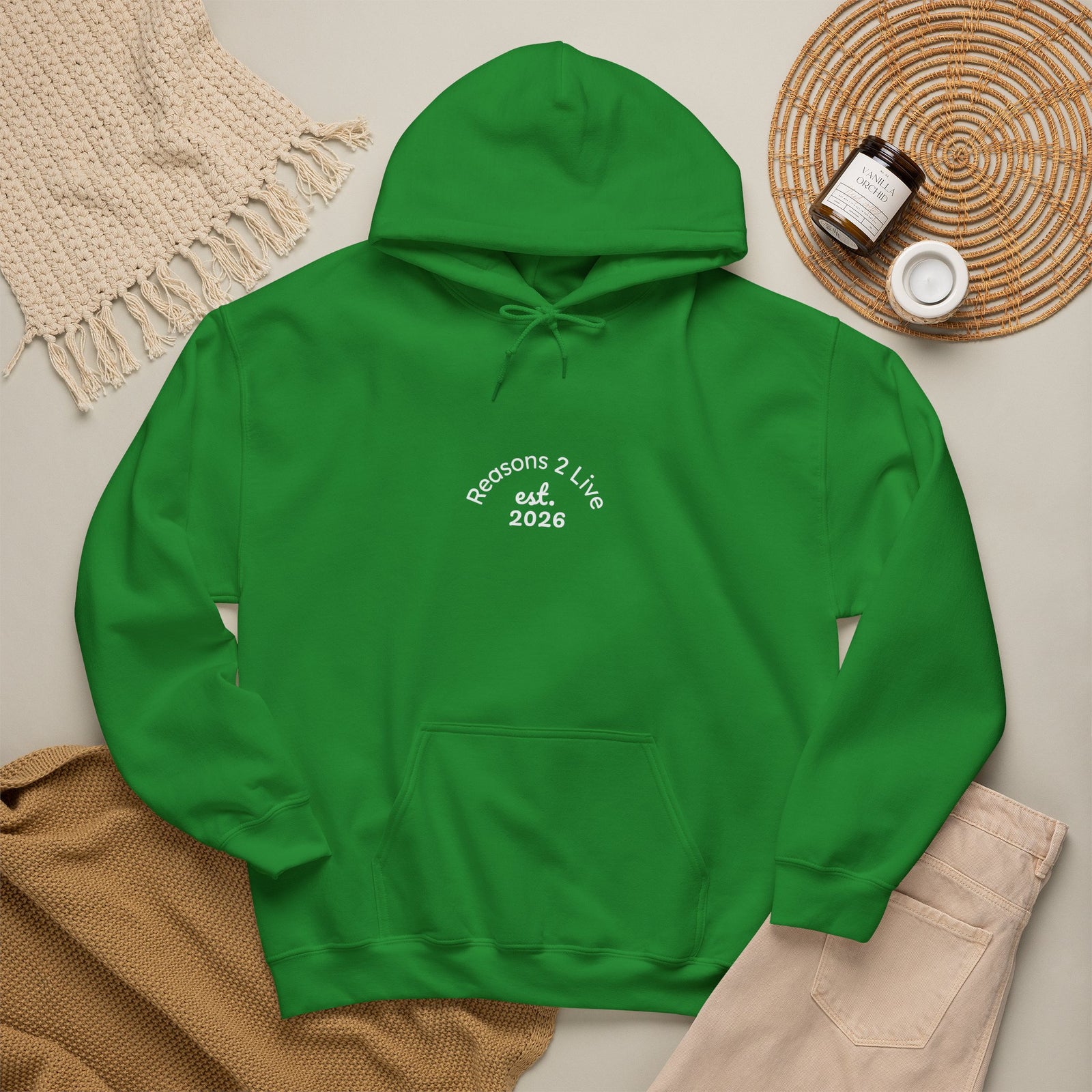 Stranger Letter #2 — Reasons2Live Hoodie | Limited Drop