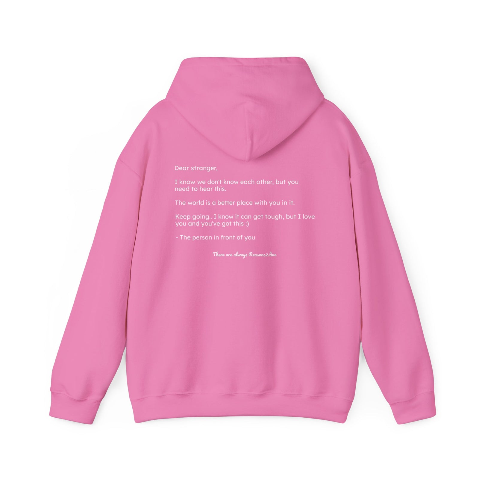Stranger Letter #1 — Reasons2Live Hoodie | Limited Drop