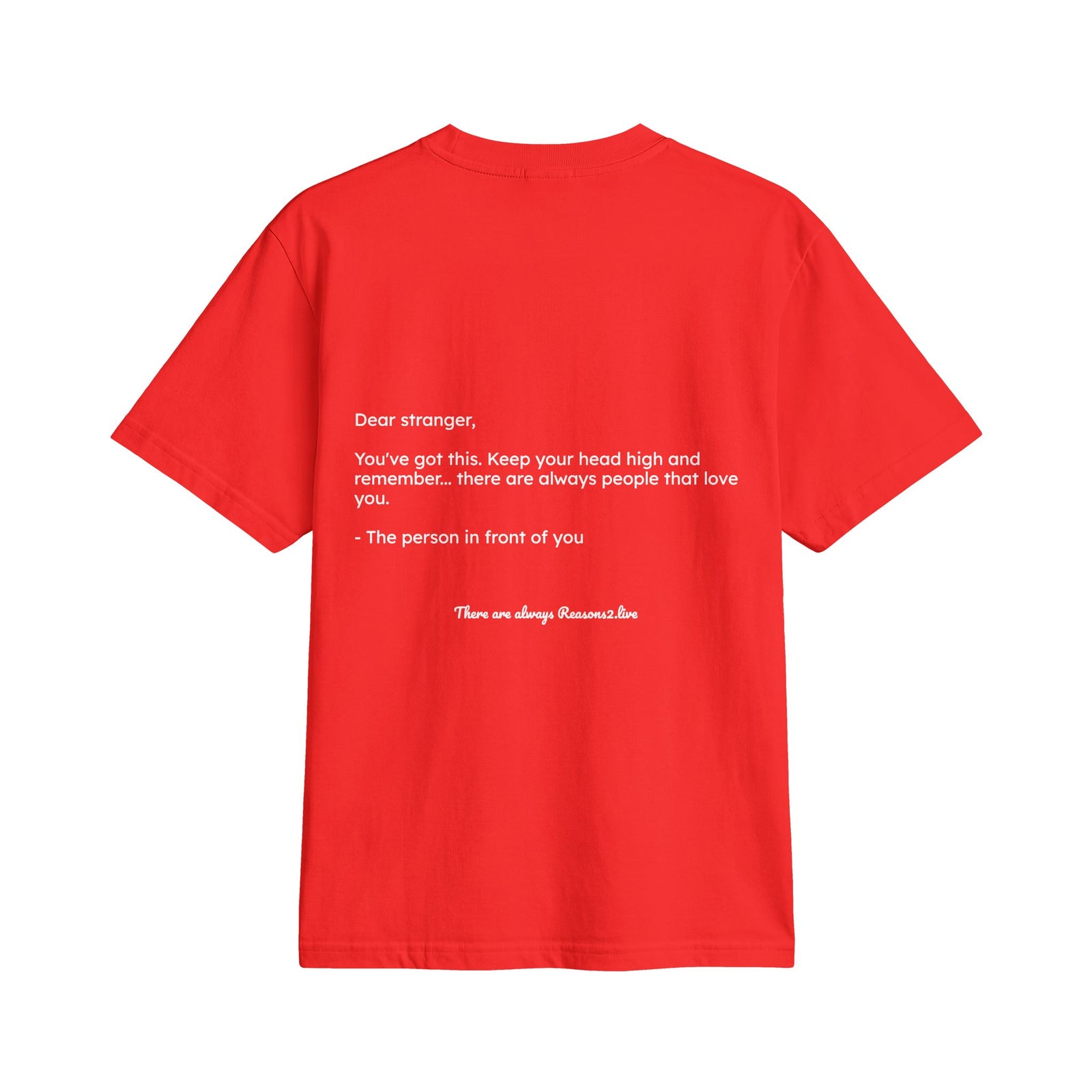 Stranger Letter #2 — Reasons2Live Tee | Limited Drop