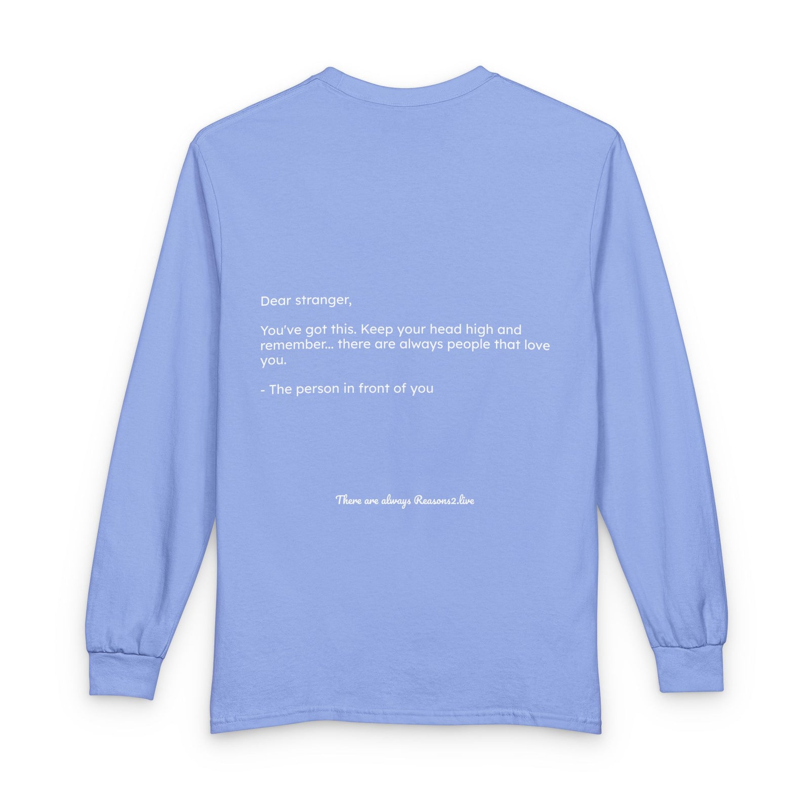 Stranger Letter #2 — Reasons2Live Long Sleeve Tee | Limited Drop