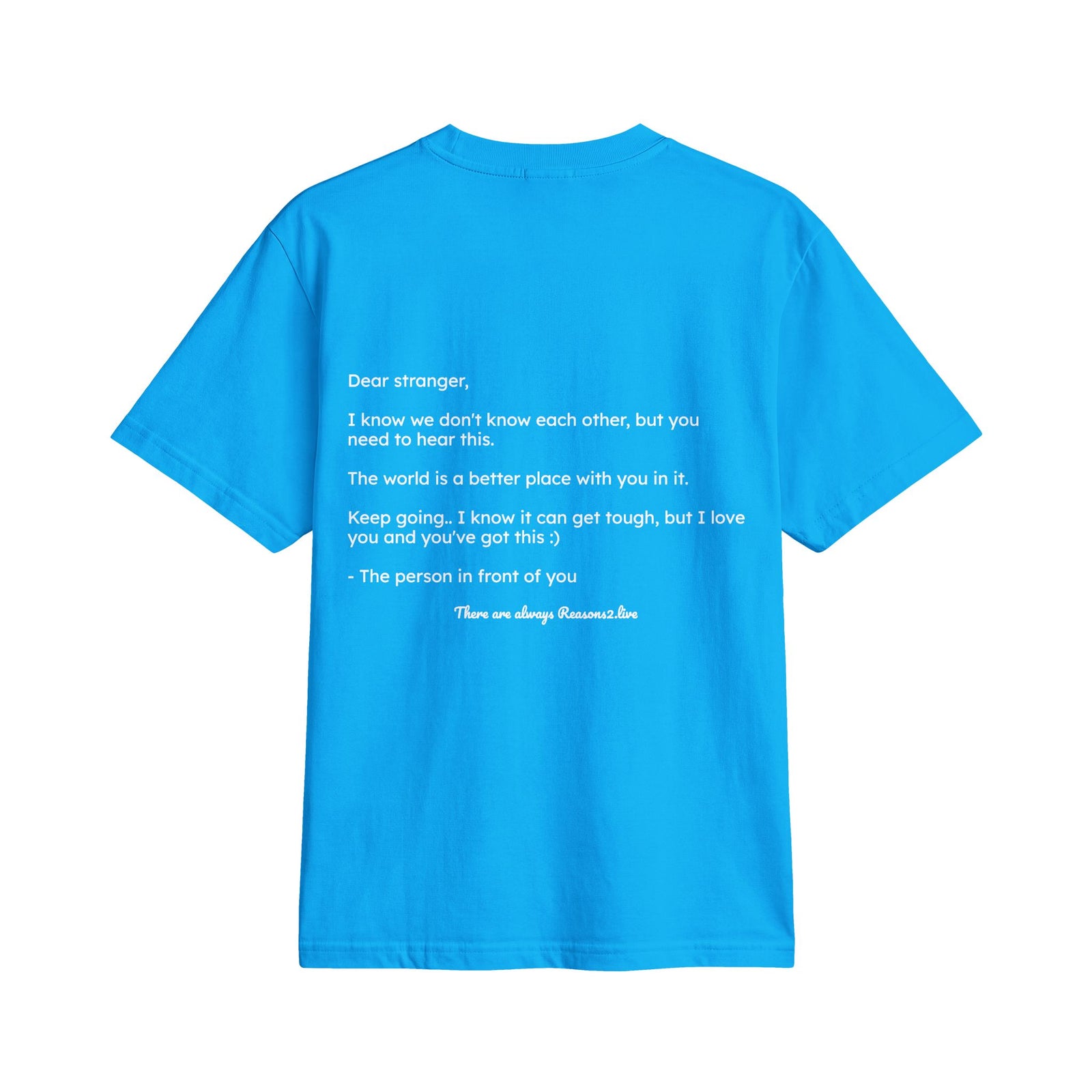 Stranger Letter #1 — Reasons2Live Tee | Limited Drop