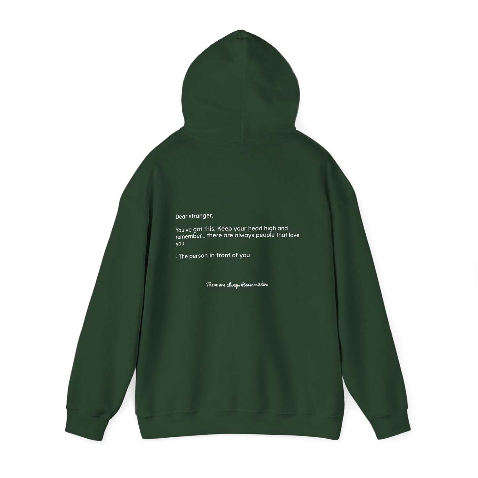 Stranger Letter #2 — Reasons2Live Hoodie | Limited Drop