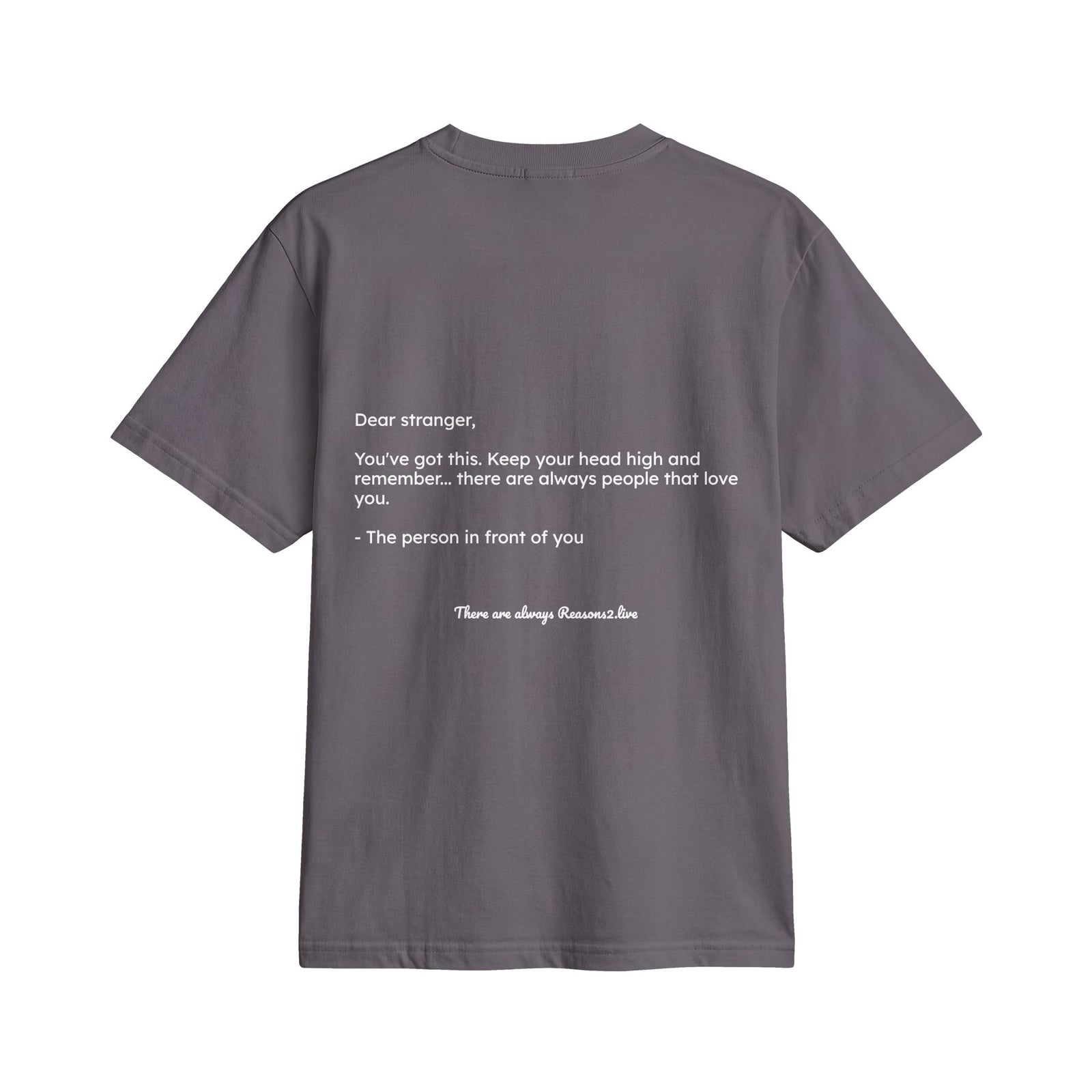 Stranger Letter #2 — Reasons2Live Tee | Limited Drop