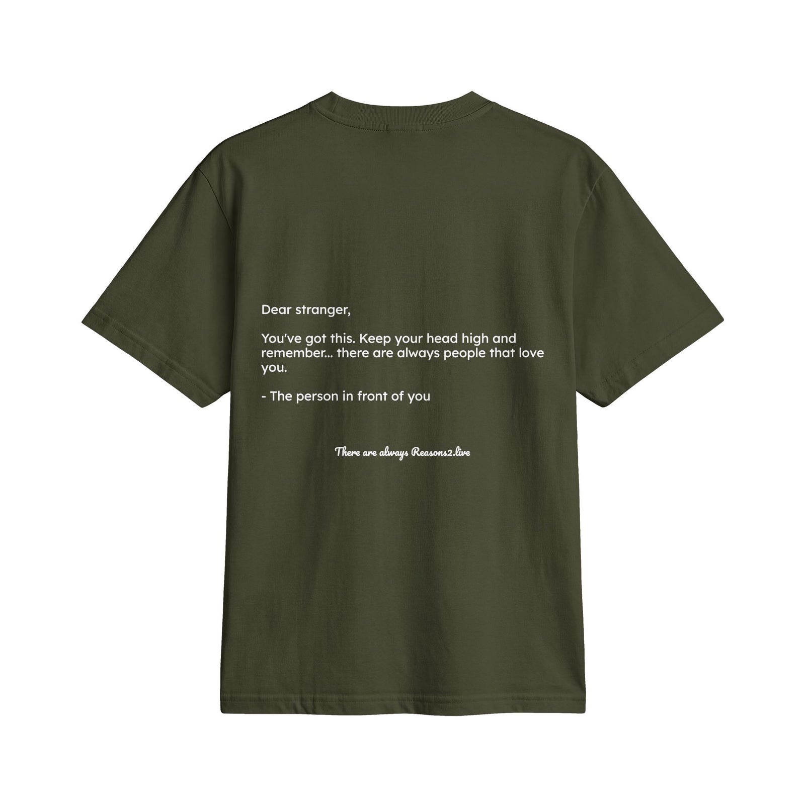Stranger Letter #2 — Reasons2Live Tee | Limited Drop