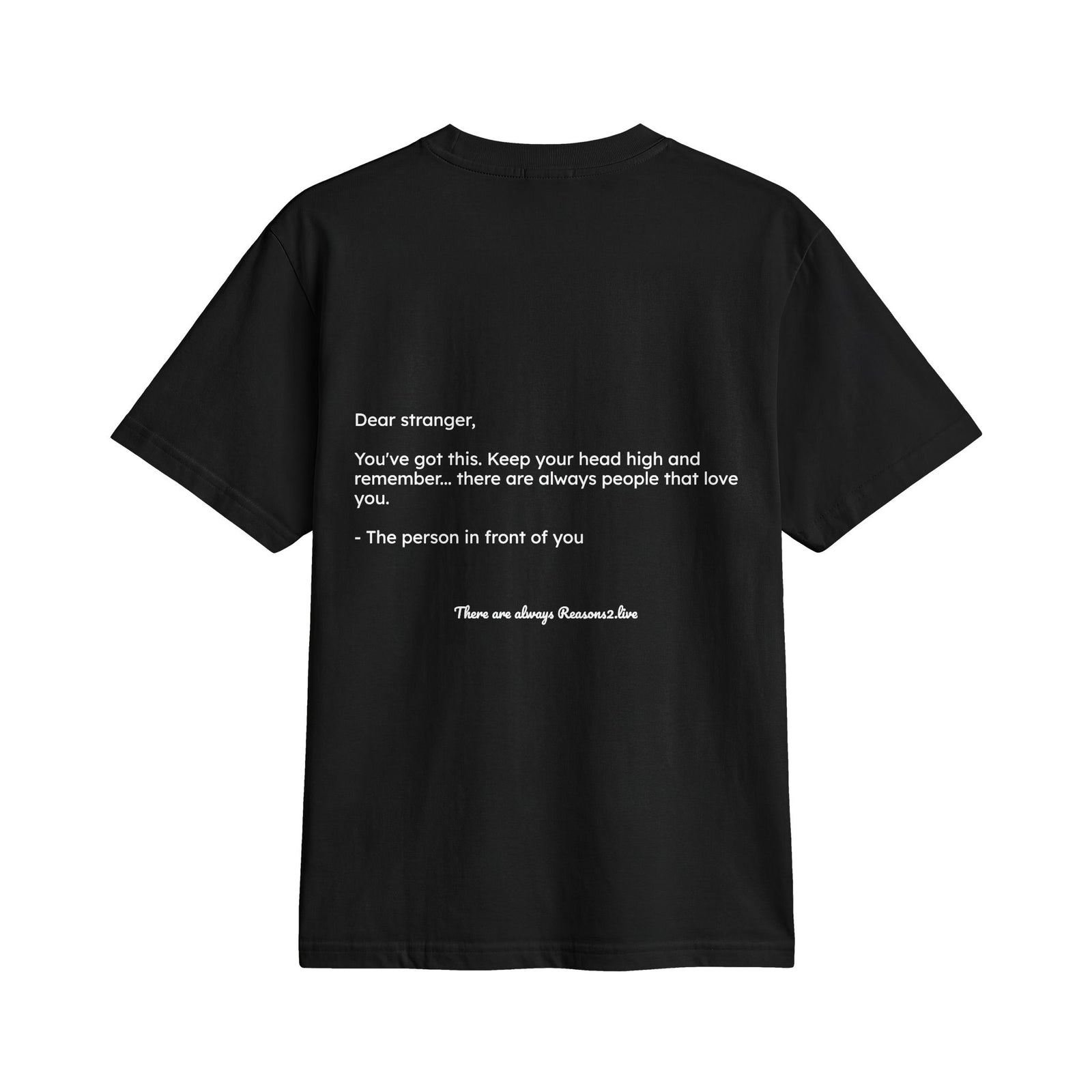 Stranger Letter #2 — Reasons2Live Tee | Limited Drop