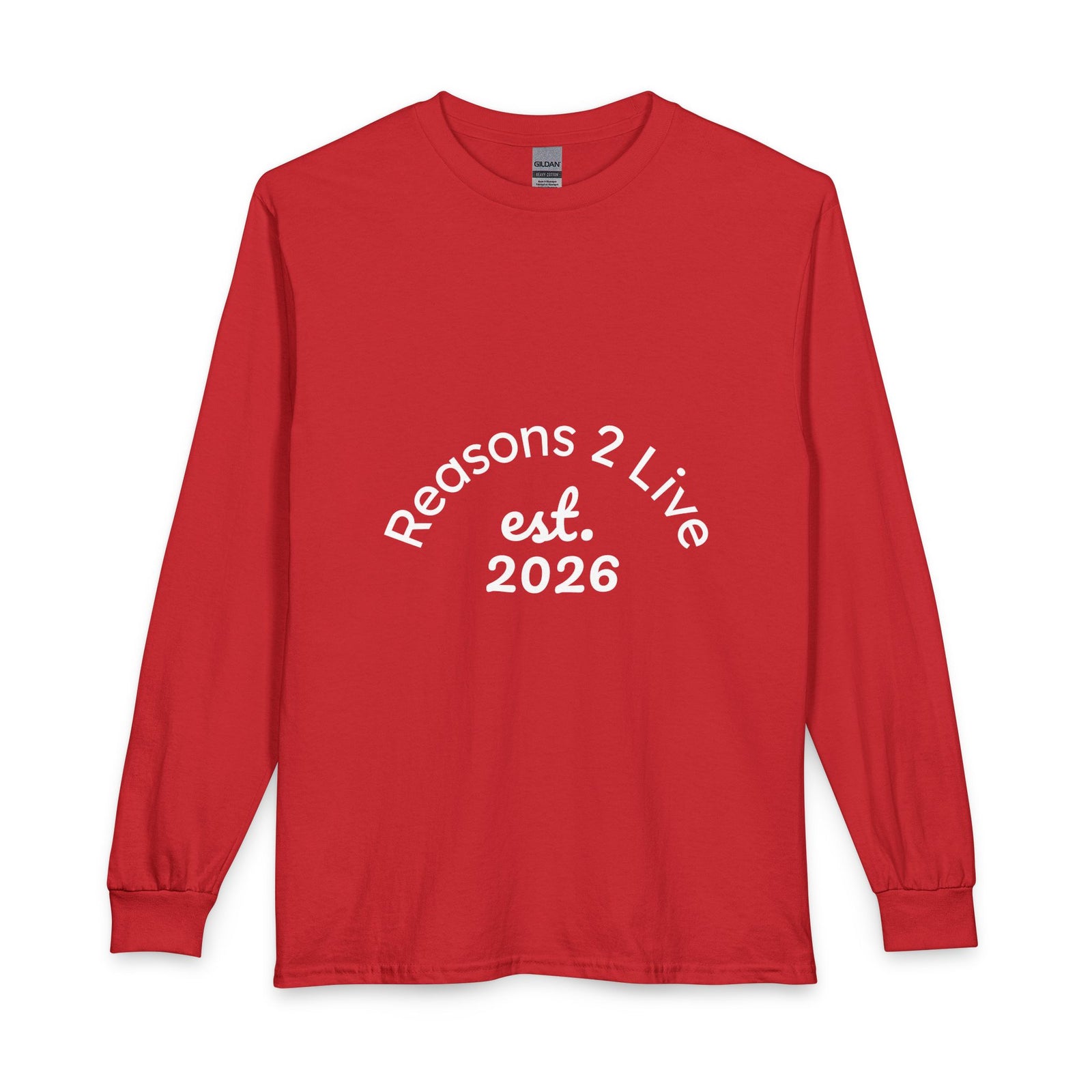 Stranger Letter #2 — Reasons2Live Long Sleeve Tee | Limited Drop