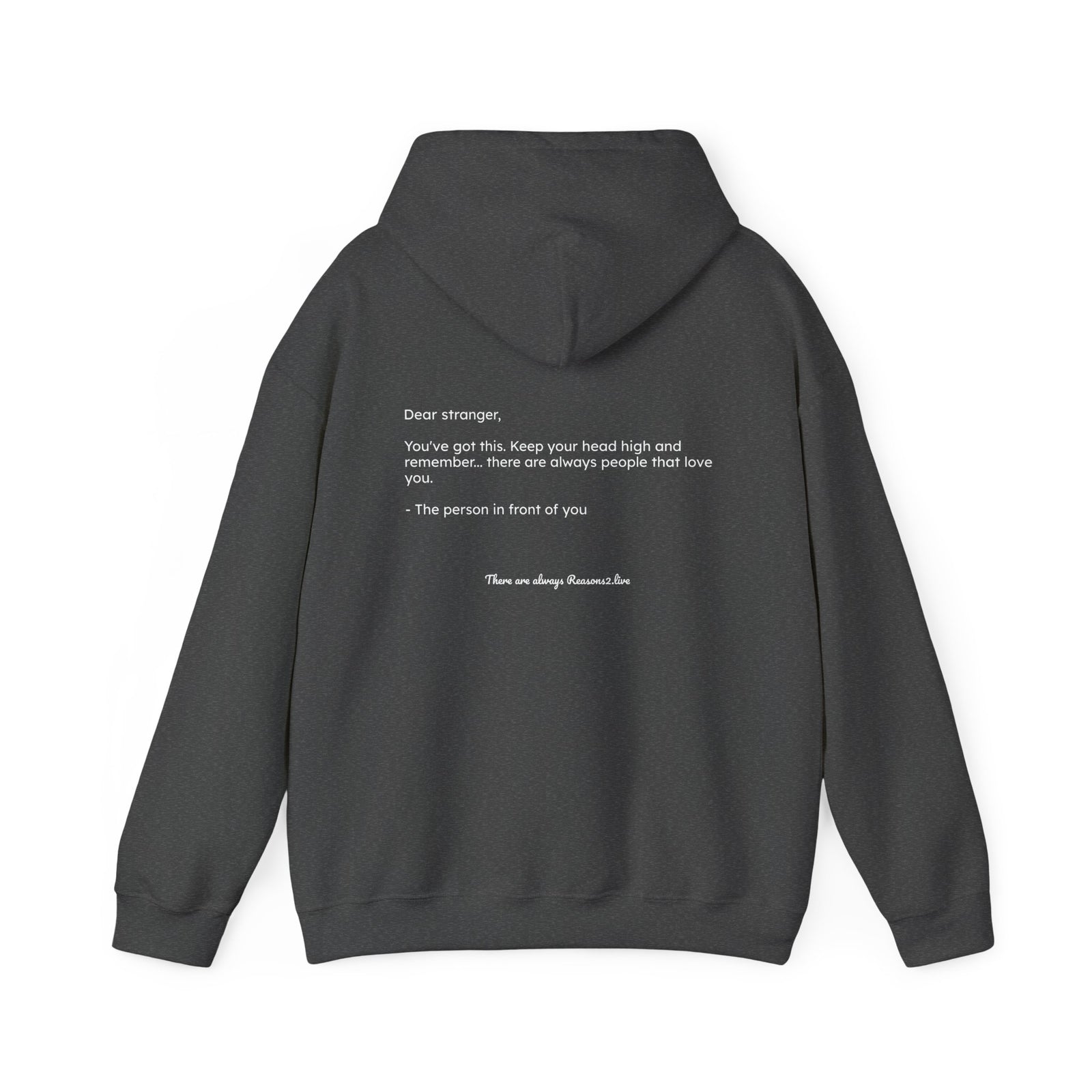 Stranger Letter #2 — Reasons2Live Hoodie | Limited Drop