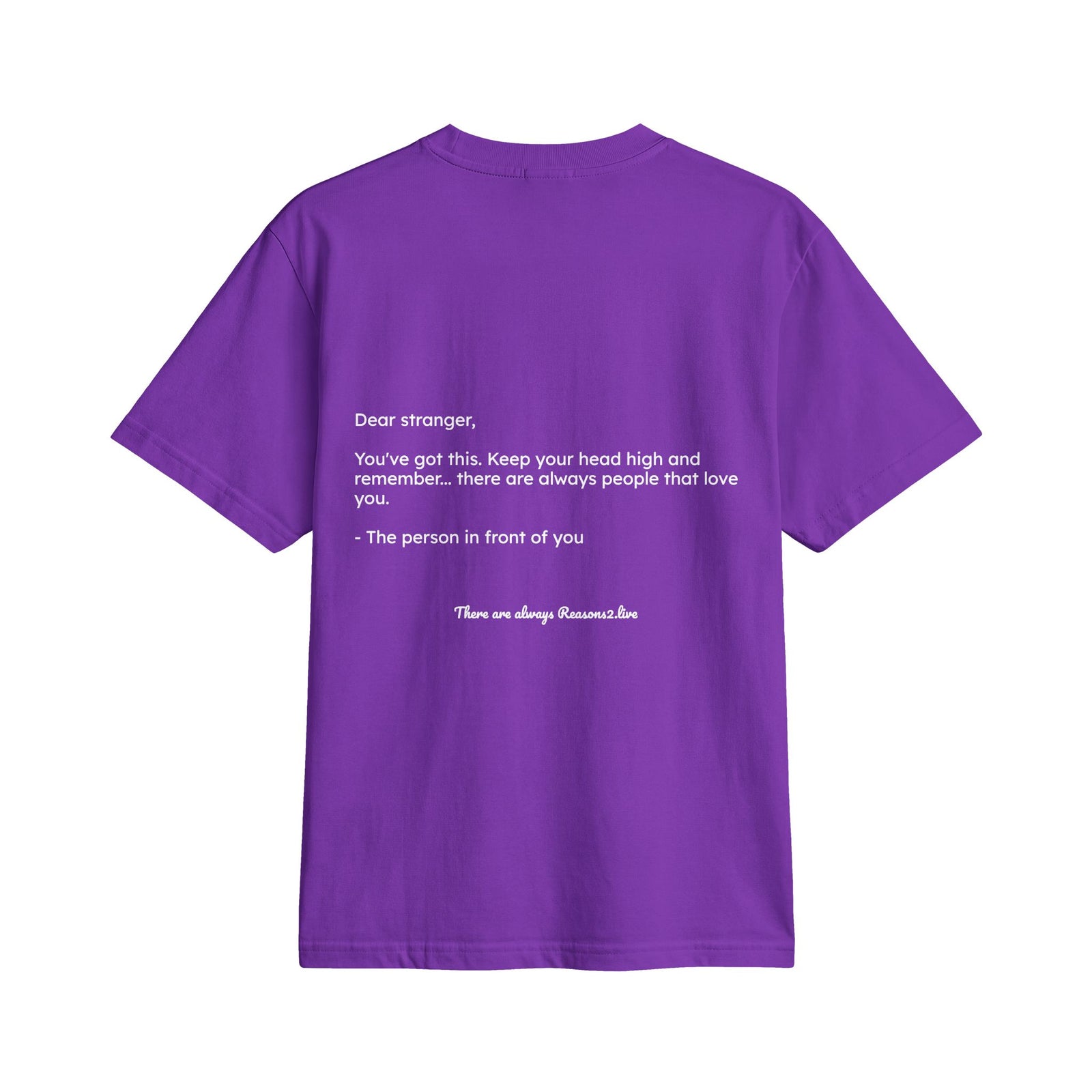 Stranger Letter #2 — Reasons2Live Tee | Limited Drop