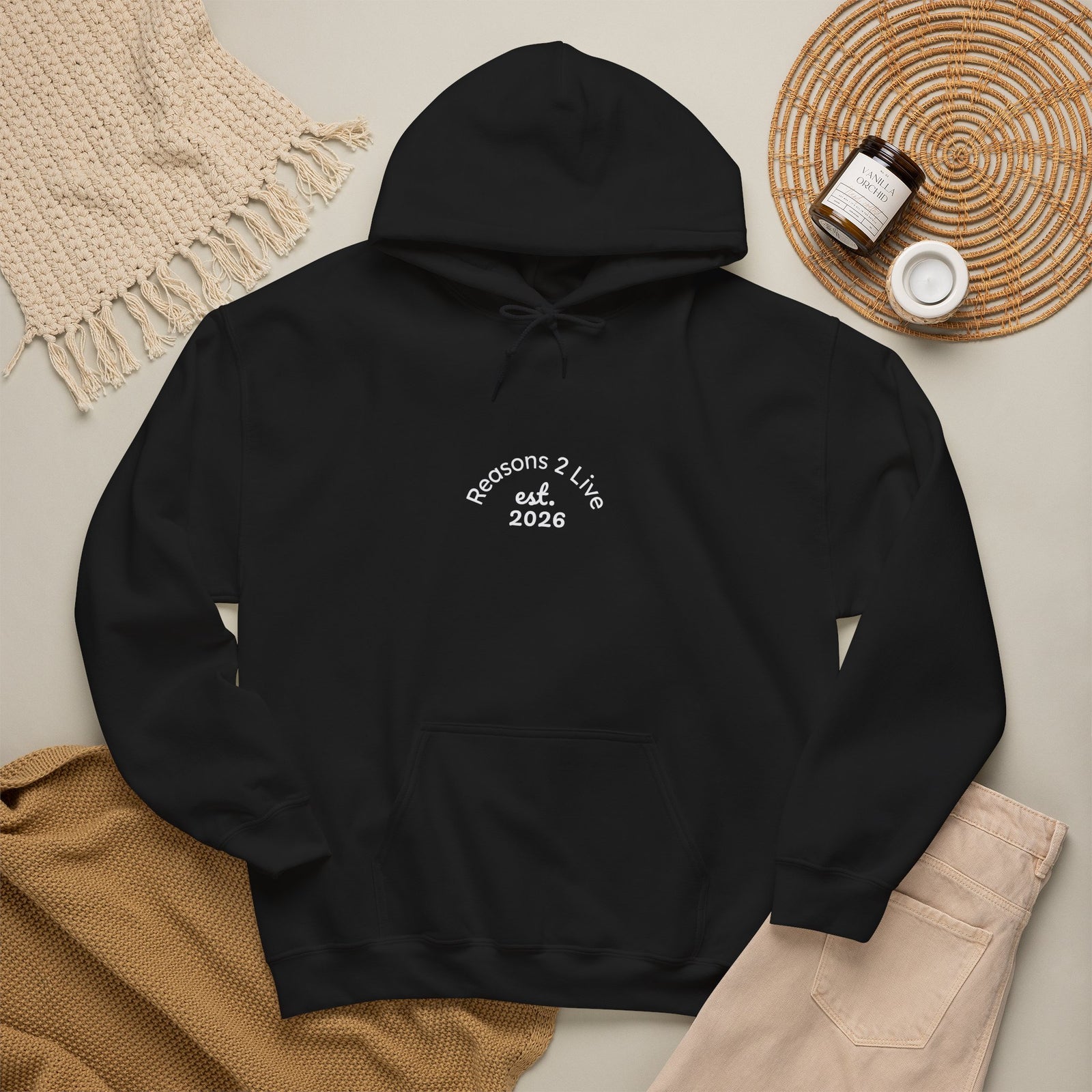 Stranger Letter #1 — Reasons2Live Hoodie | Limited Drop