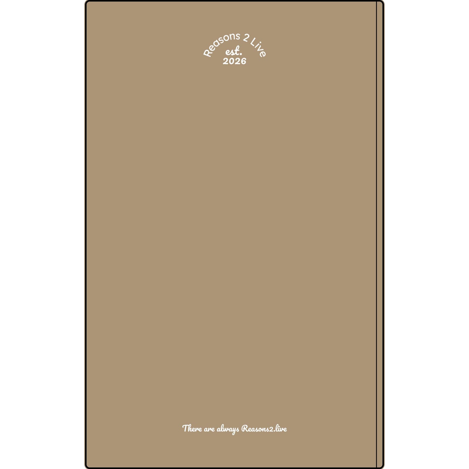 Stranger Letter #2 — Reasons2Live Quote Journal | Limited Monthly Drop