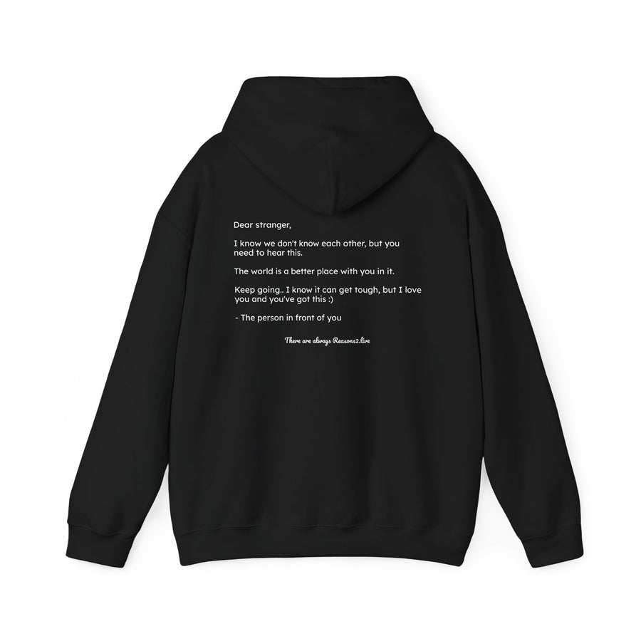 Stranger Letter #1 — Reasons2Live Hoodie | Limited Drop