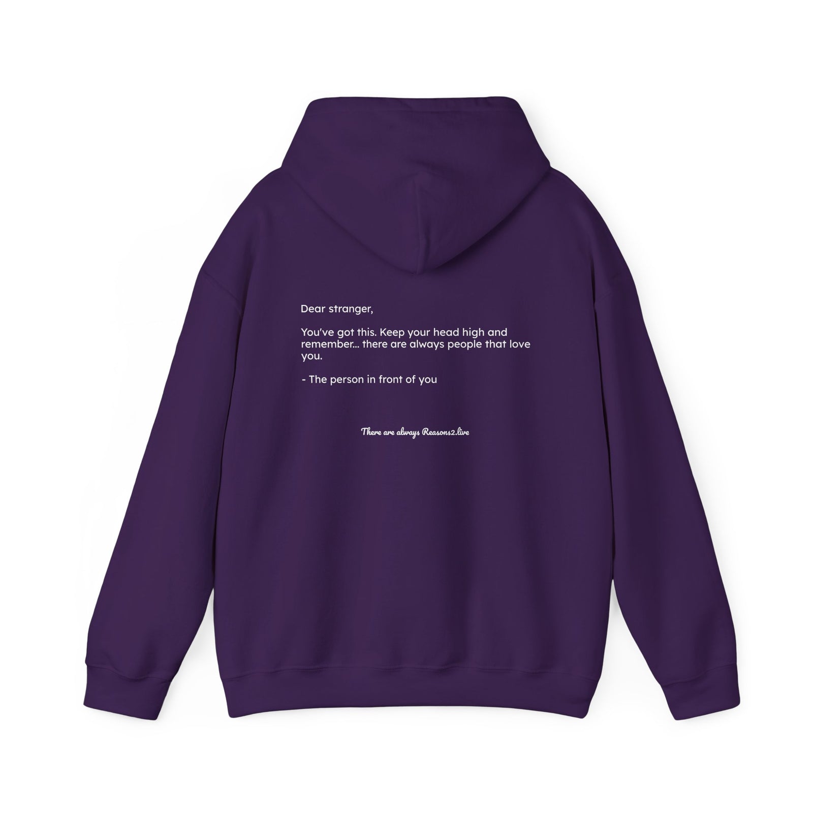 Stranger Letter #2 — Reasons2Live Hoodie | Limited Drop
