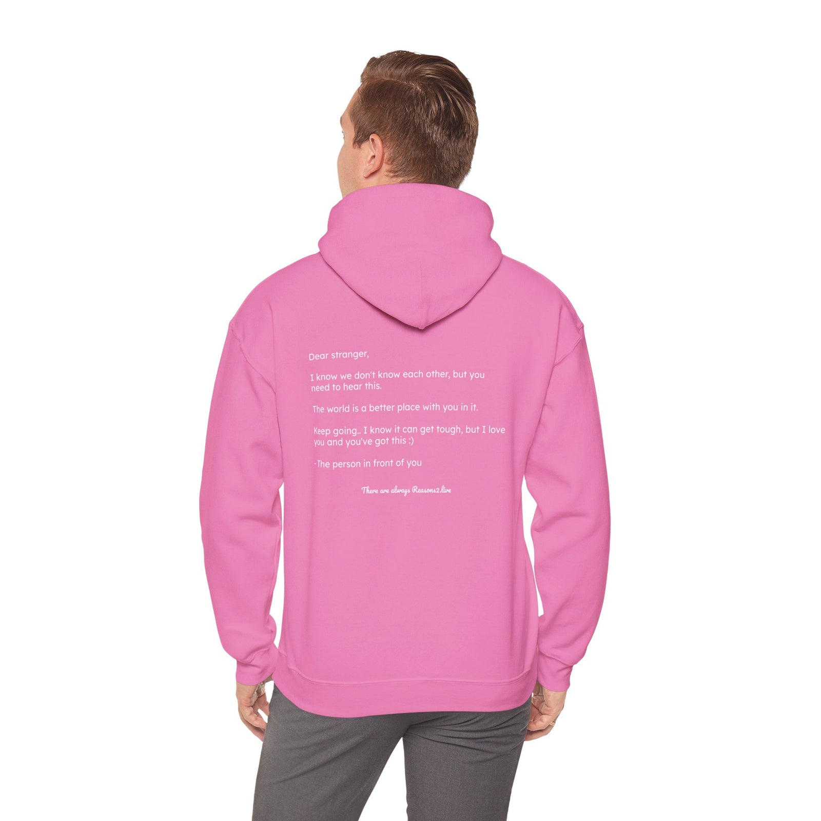 Stranger Letter #1 — Reasons2Live Hoodie | Limited Drop