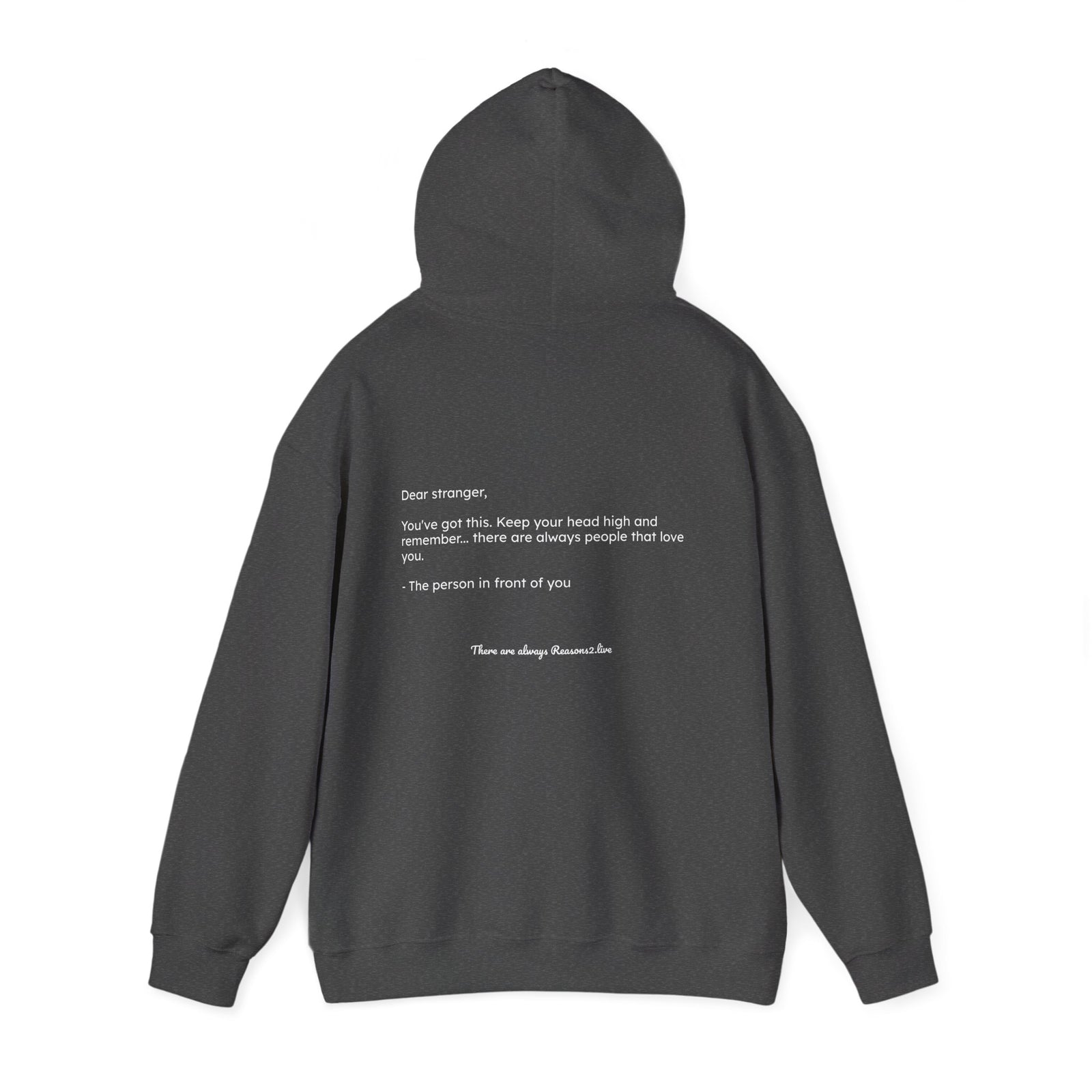 Stranger Letter #2 — Reasons2Live Hoodie | Limited Drop