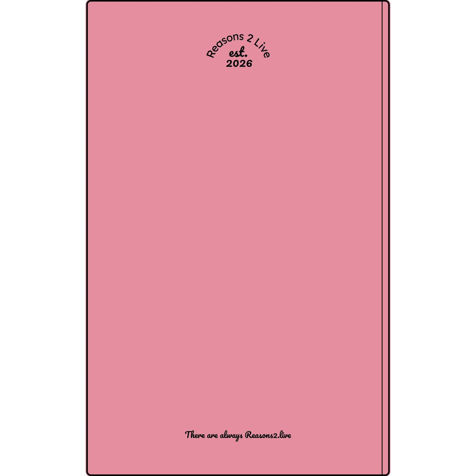 Stranger Letter #1 — Reasons2Live Quote Journal | Limited Monthly Drop