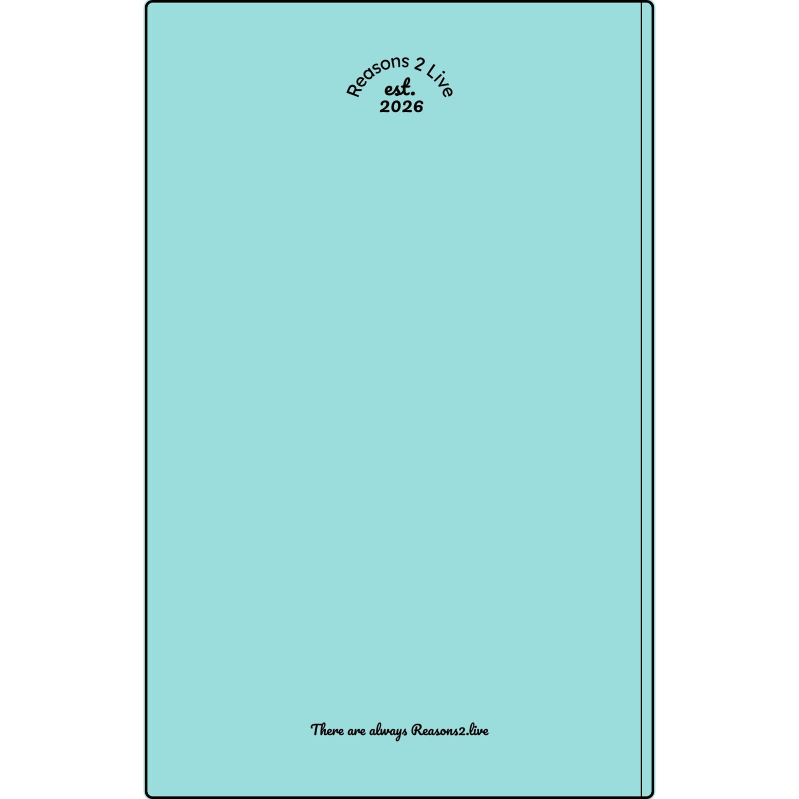 Stranger Letter #1 — Reasons2Live Quote Journal | Limited Monthly Drop